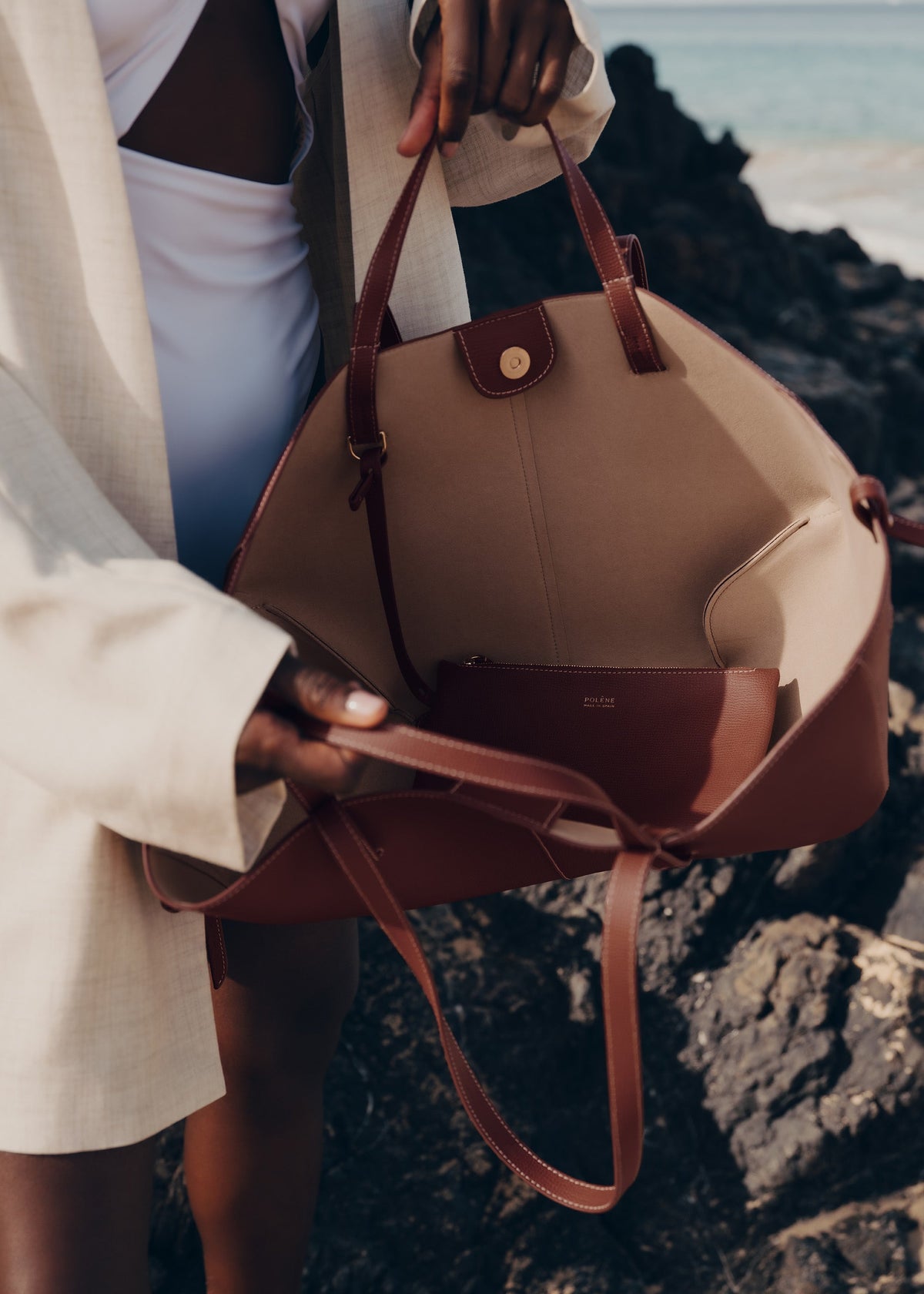 POLÈNE | Cyme - Textured Cognac