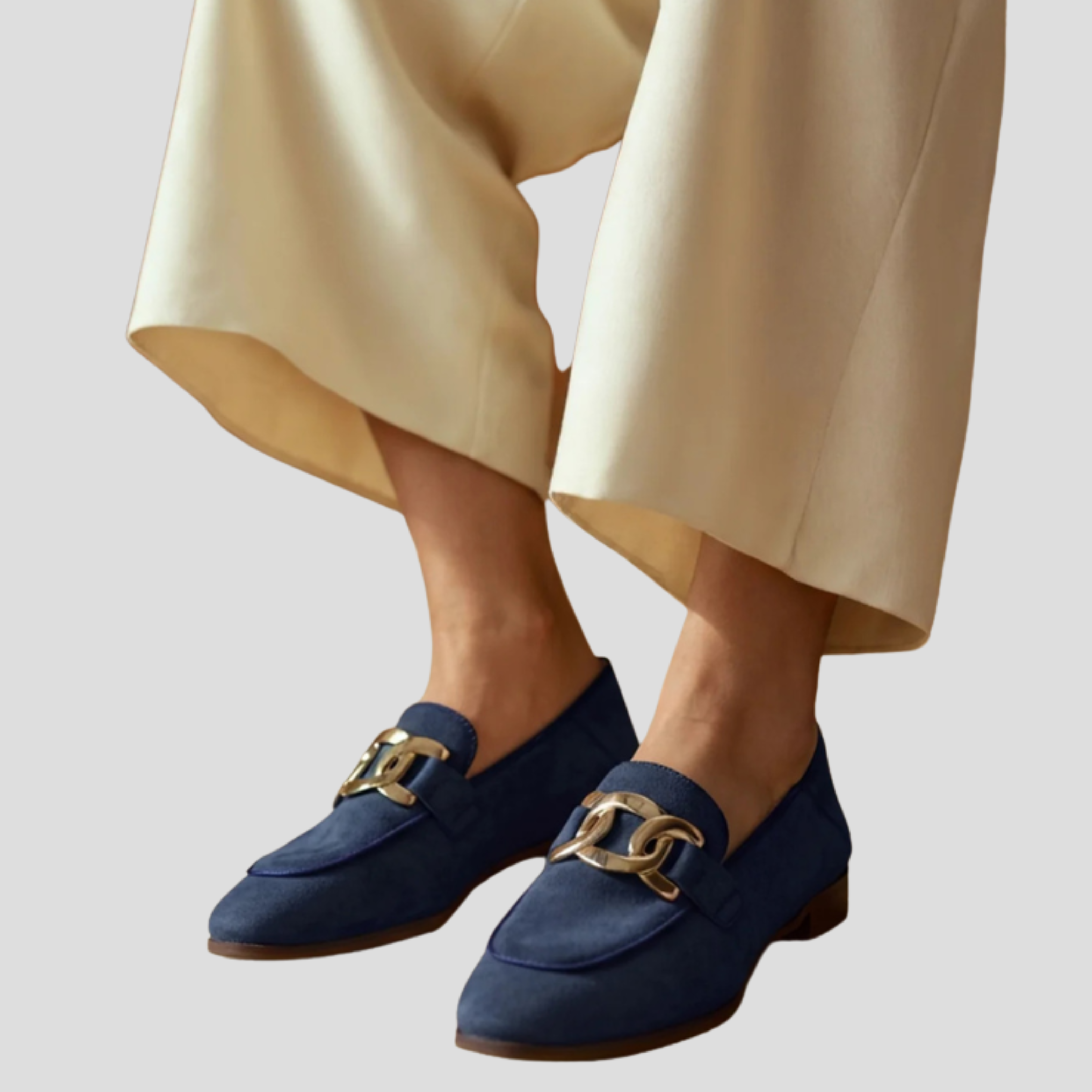 Women Loafers | Chain Detail & Clean Slip-On Silhouette for Daily Wear