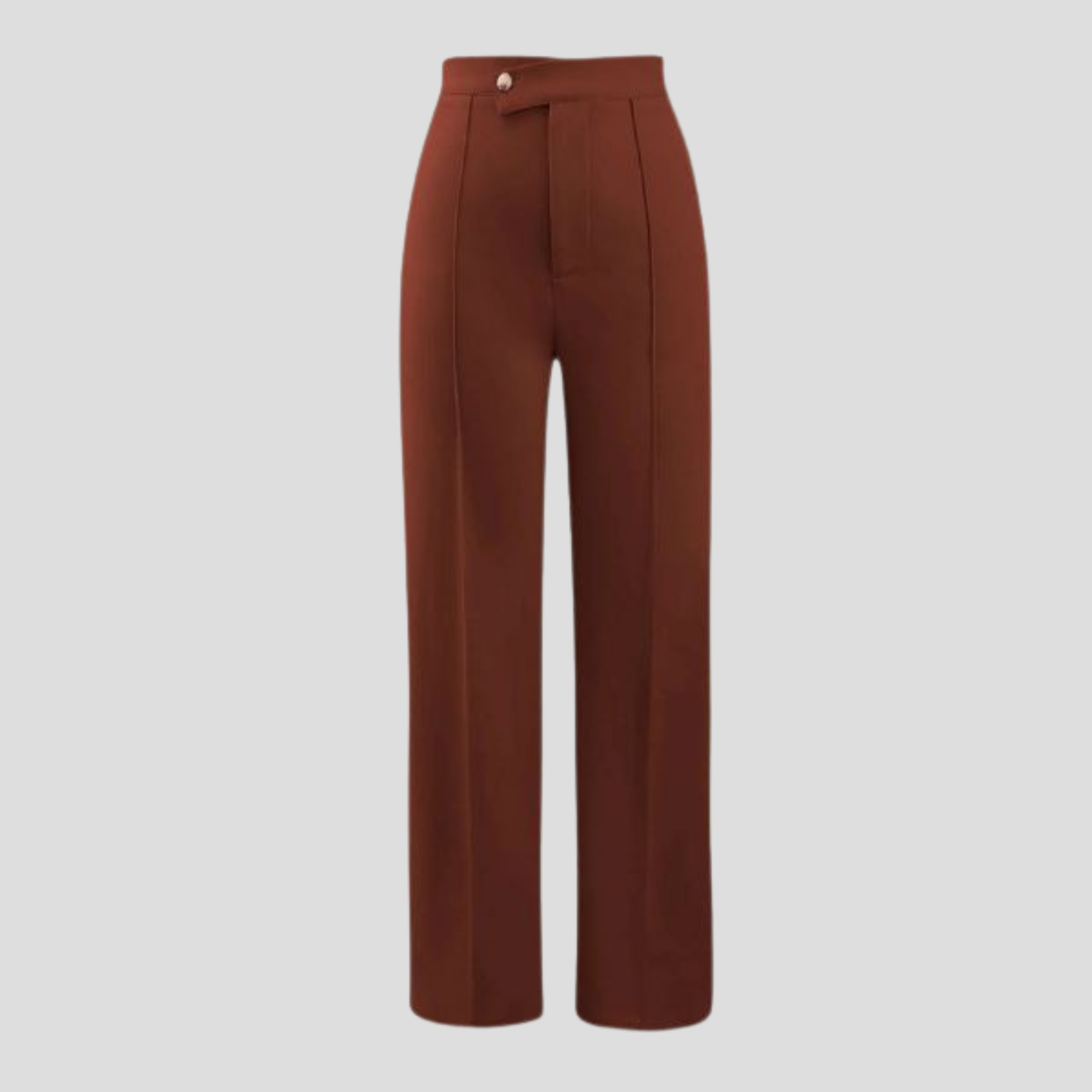Women Trousers | High-Waist Design & Elongated Straight-Leg Silhouette for Formal Wear
