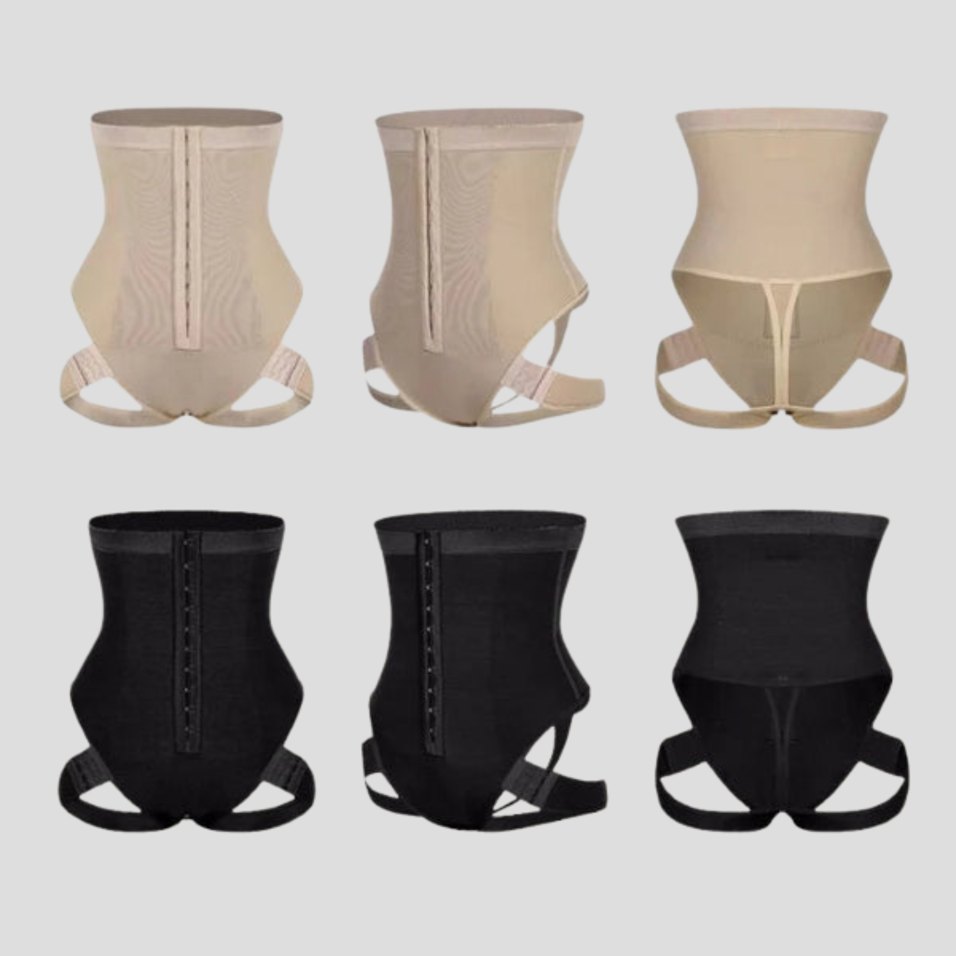 Women Shaping Brief | Hook-Front Closure & High-Waist Structured Silhouette for Layering