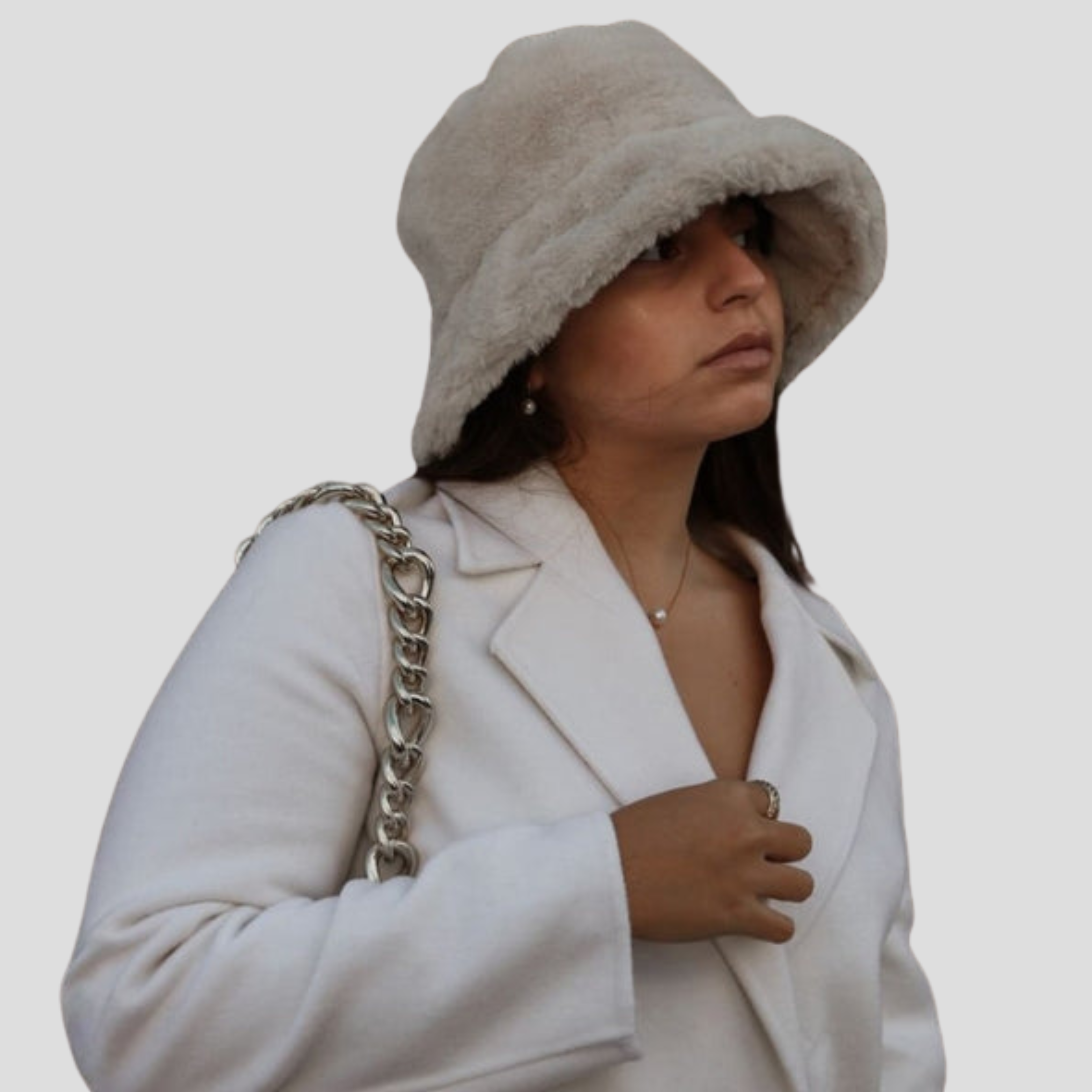Women Bucket Hat | Rounded Crown Shape & Contoured Brim Design for Daily Wear