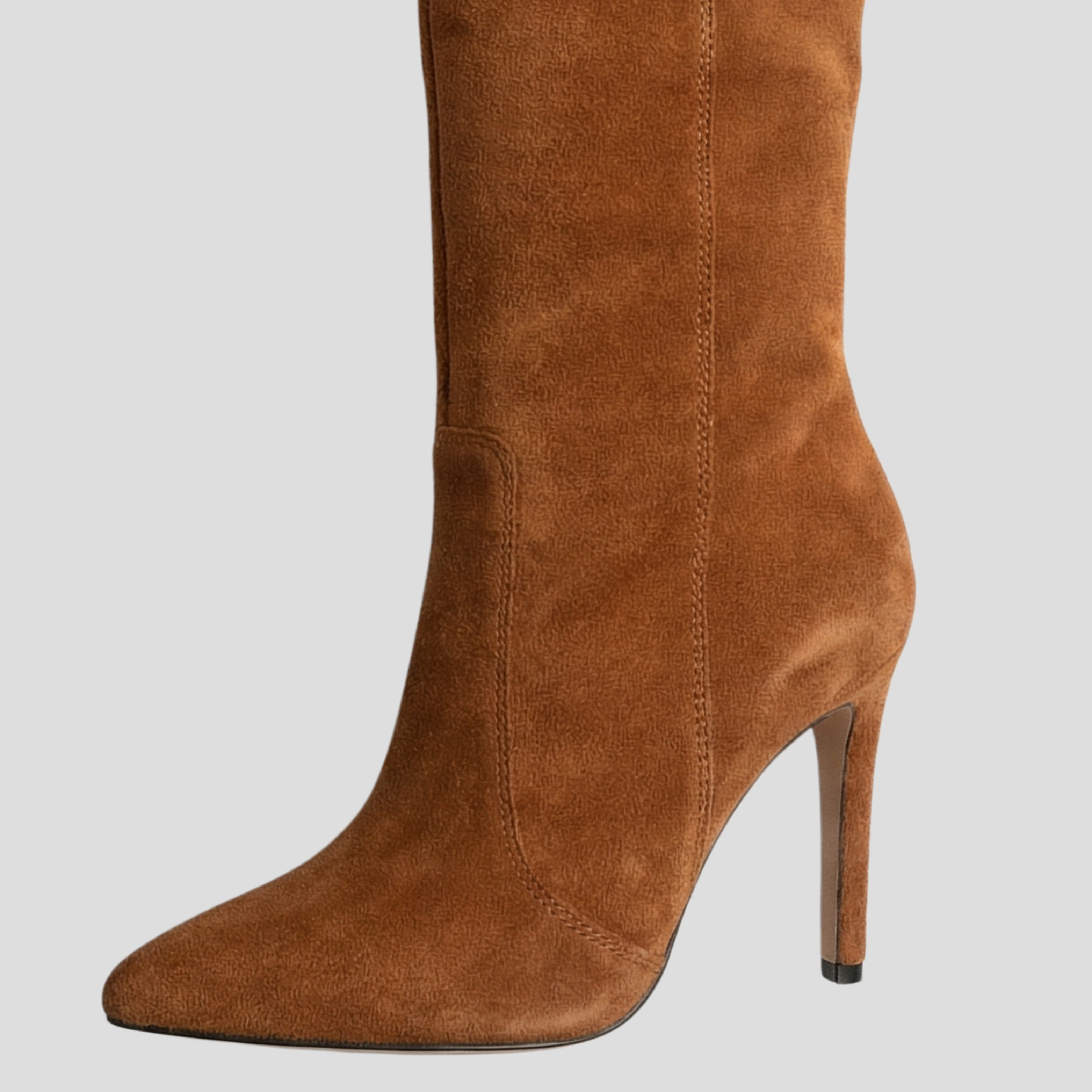 Women Boots | Knee-High Structure & Pointed Toe with Slim Heel Design