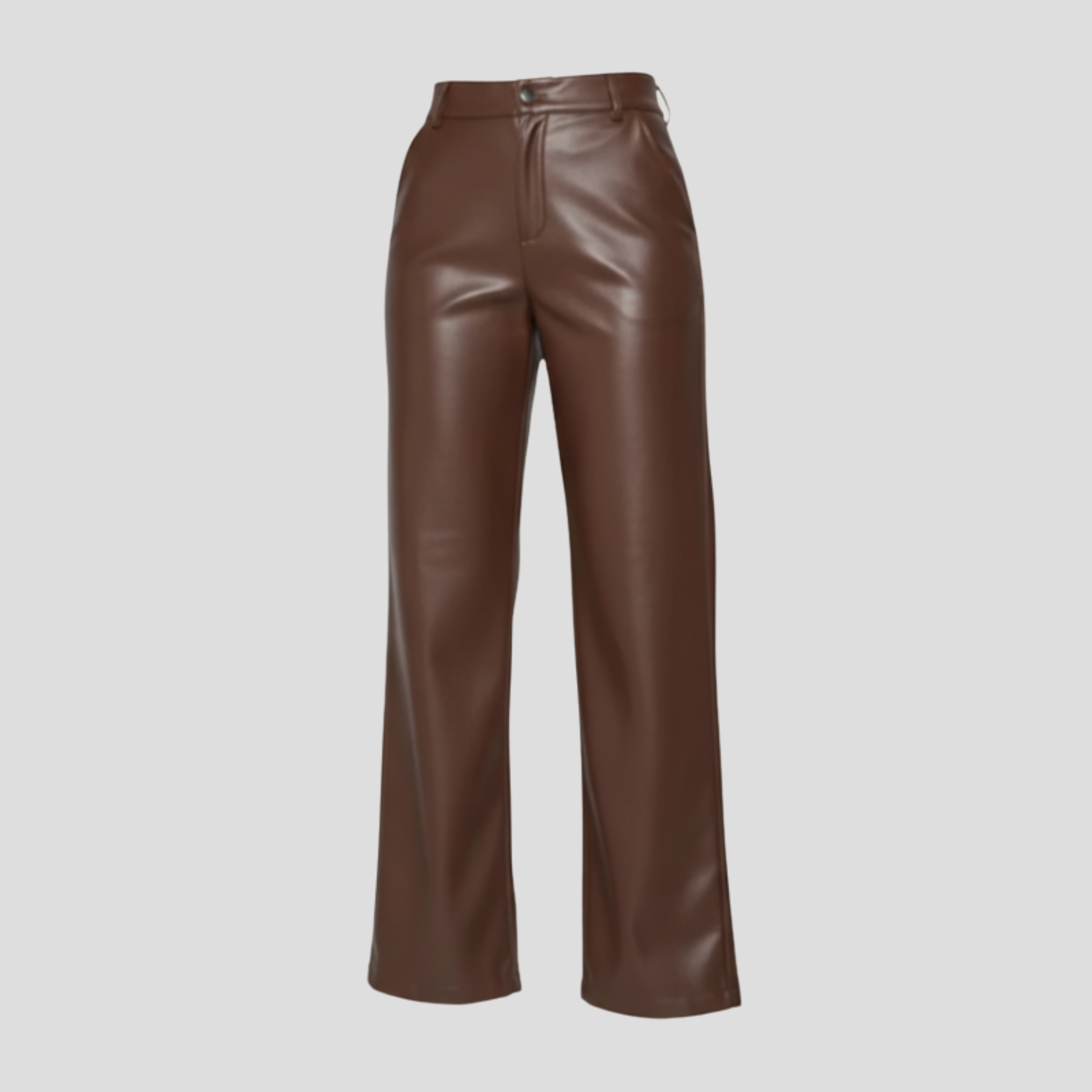 Women Straight-Leg Pants | Defined Waist Design & Smooth Silhouette for Formal Wear