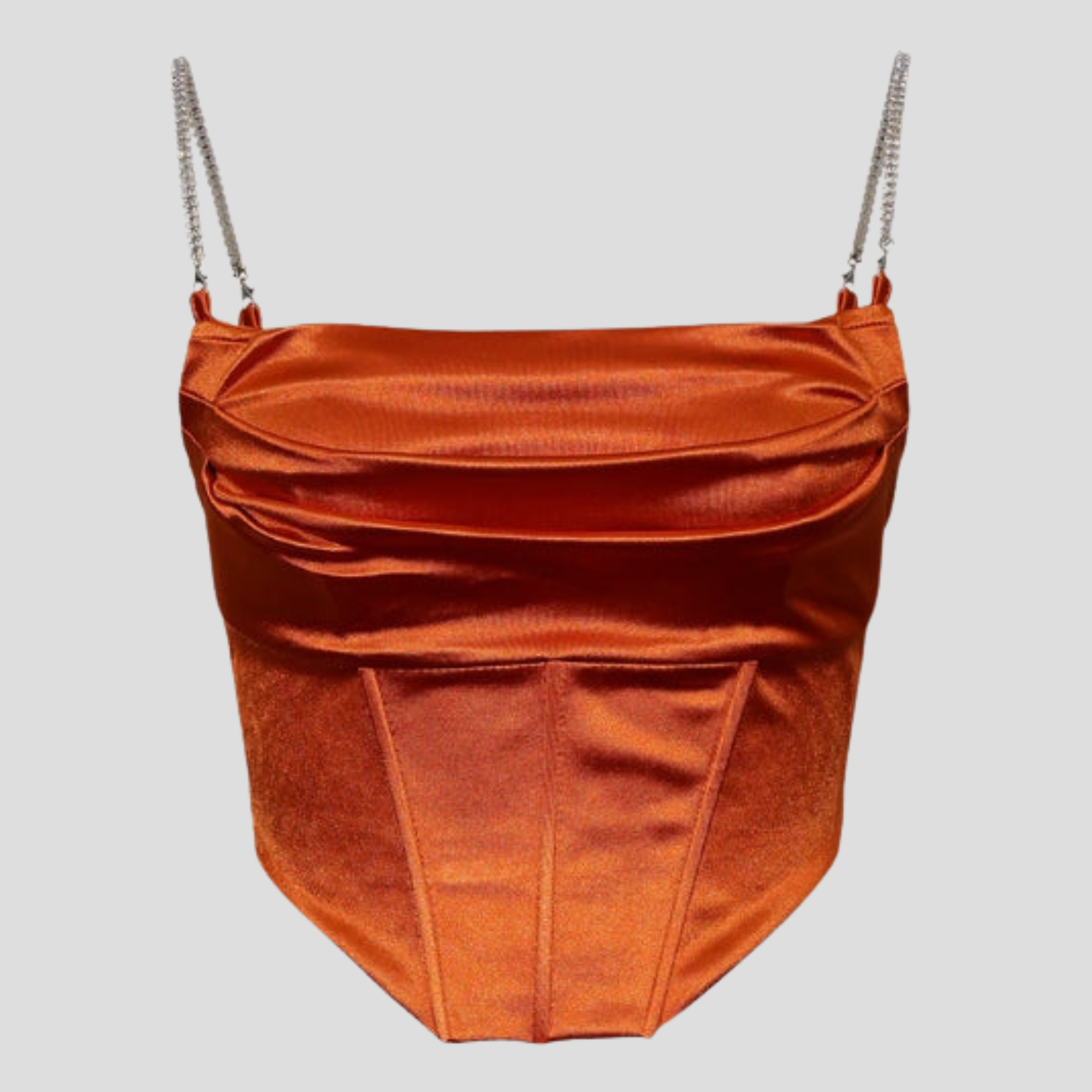 Women Top | Draped Neckline & Corset Seam Silhouette for Daily Wear