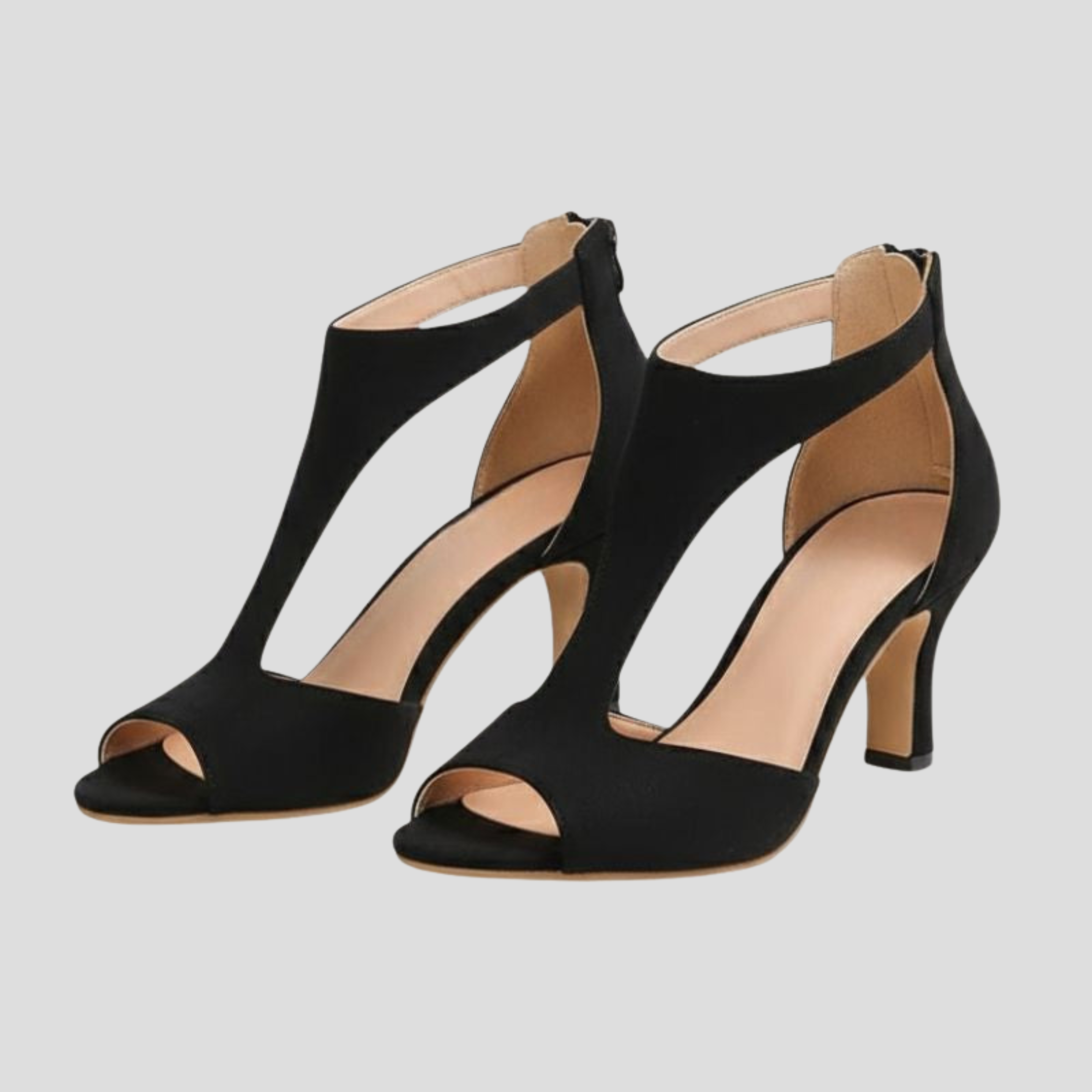 Women High-Heel Sandals | Sculpted Cutout Design & Streamlined Ankle Silhouette for Evening Wear