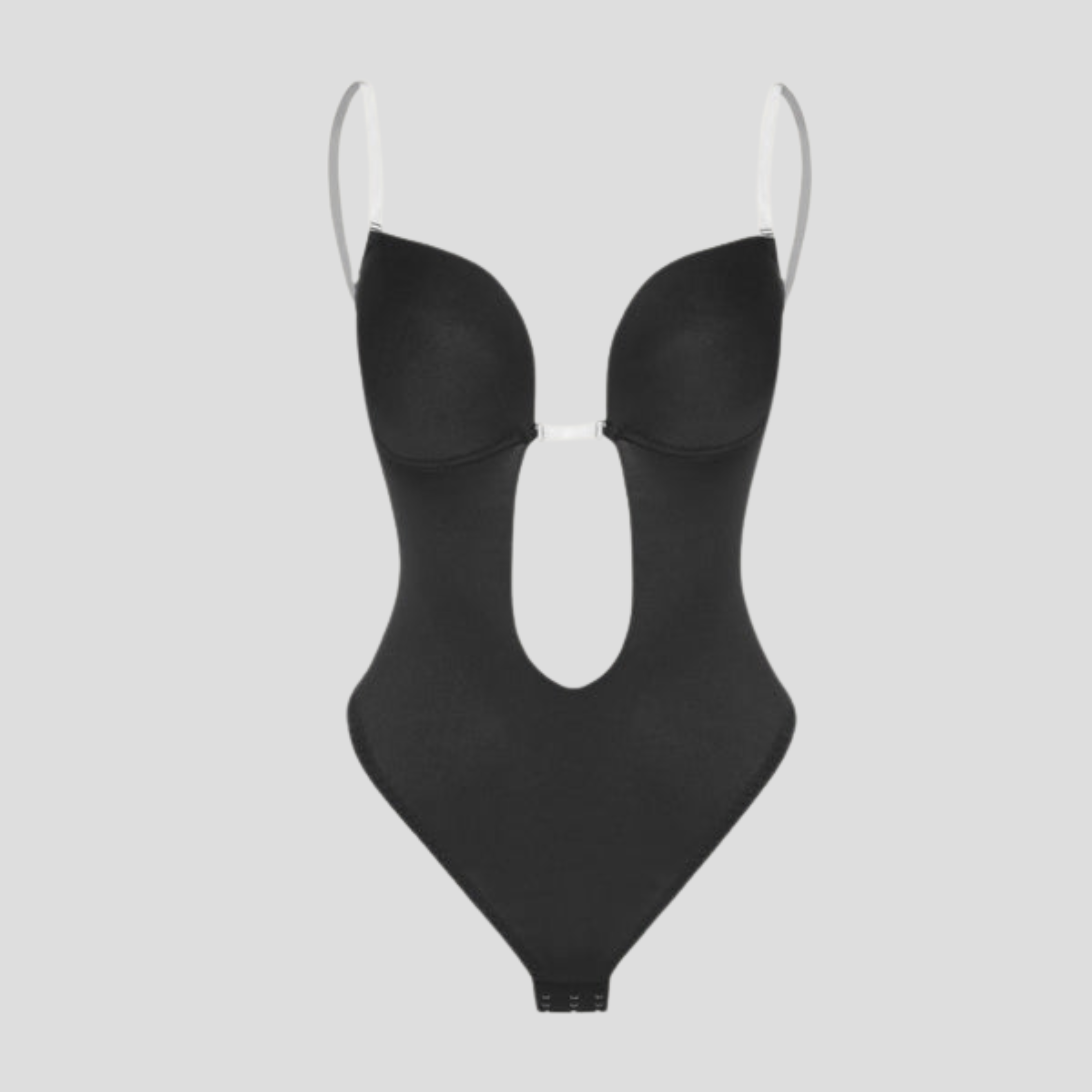 Women Bodysuit | Plunge Front Detail & Underwire Structured Silhouette for Layering