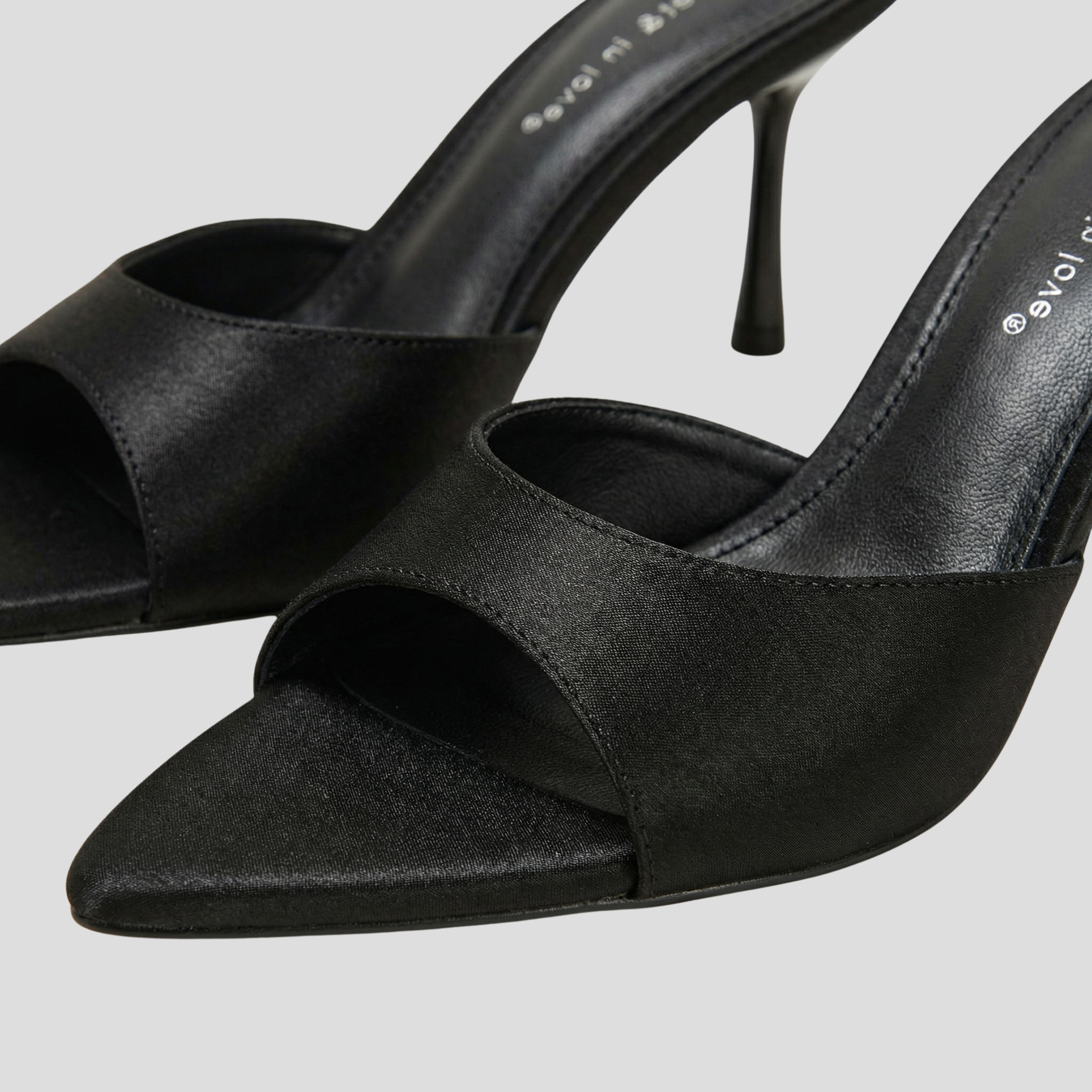 Women Mule Heels | Single-Band Upper & Slim Stiletto Silhouette for Evening Wear