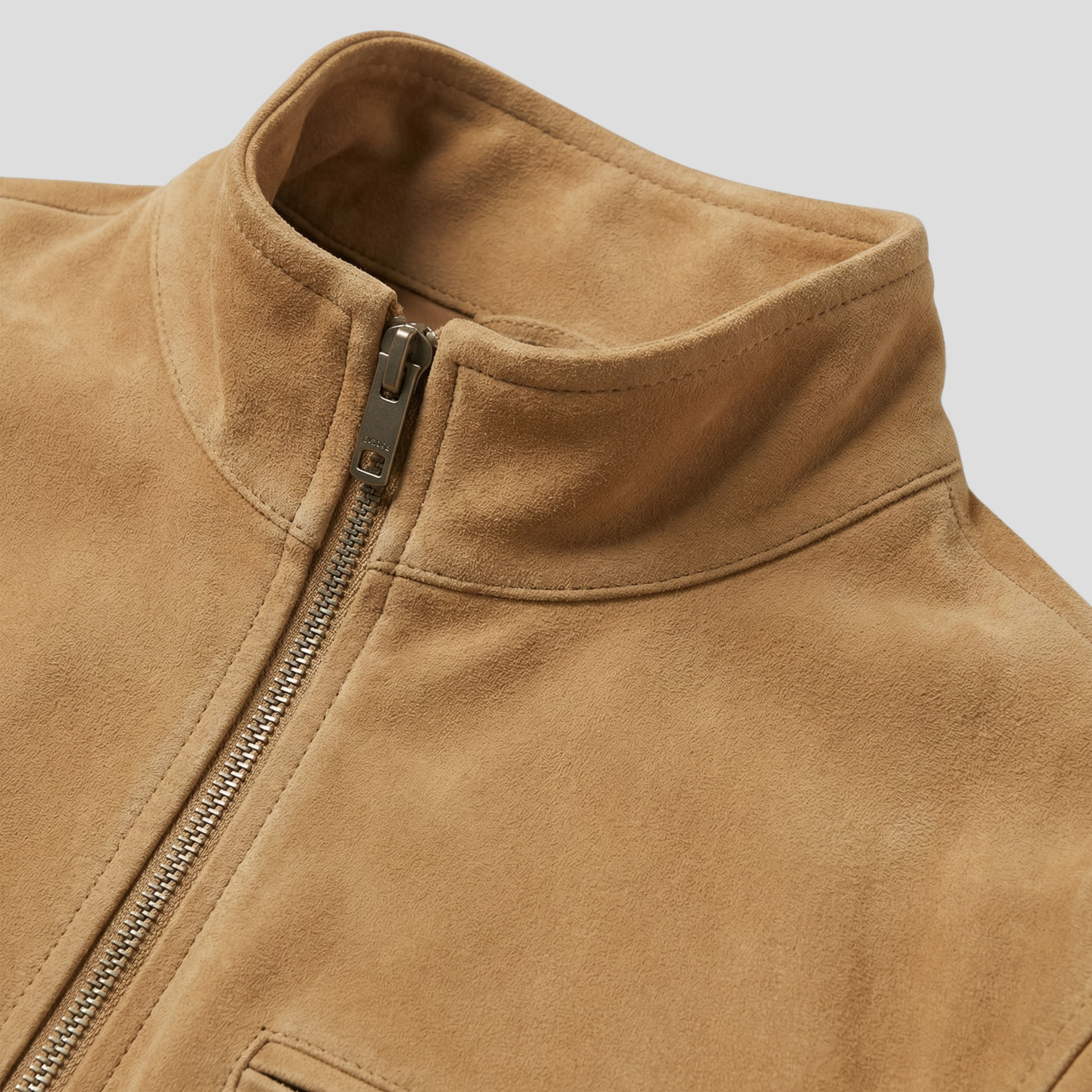 Women Jacket | Cropped Silhouette & Stand Collar Design for Daily Wear