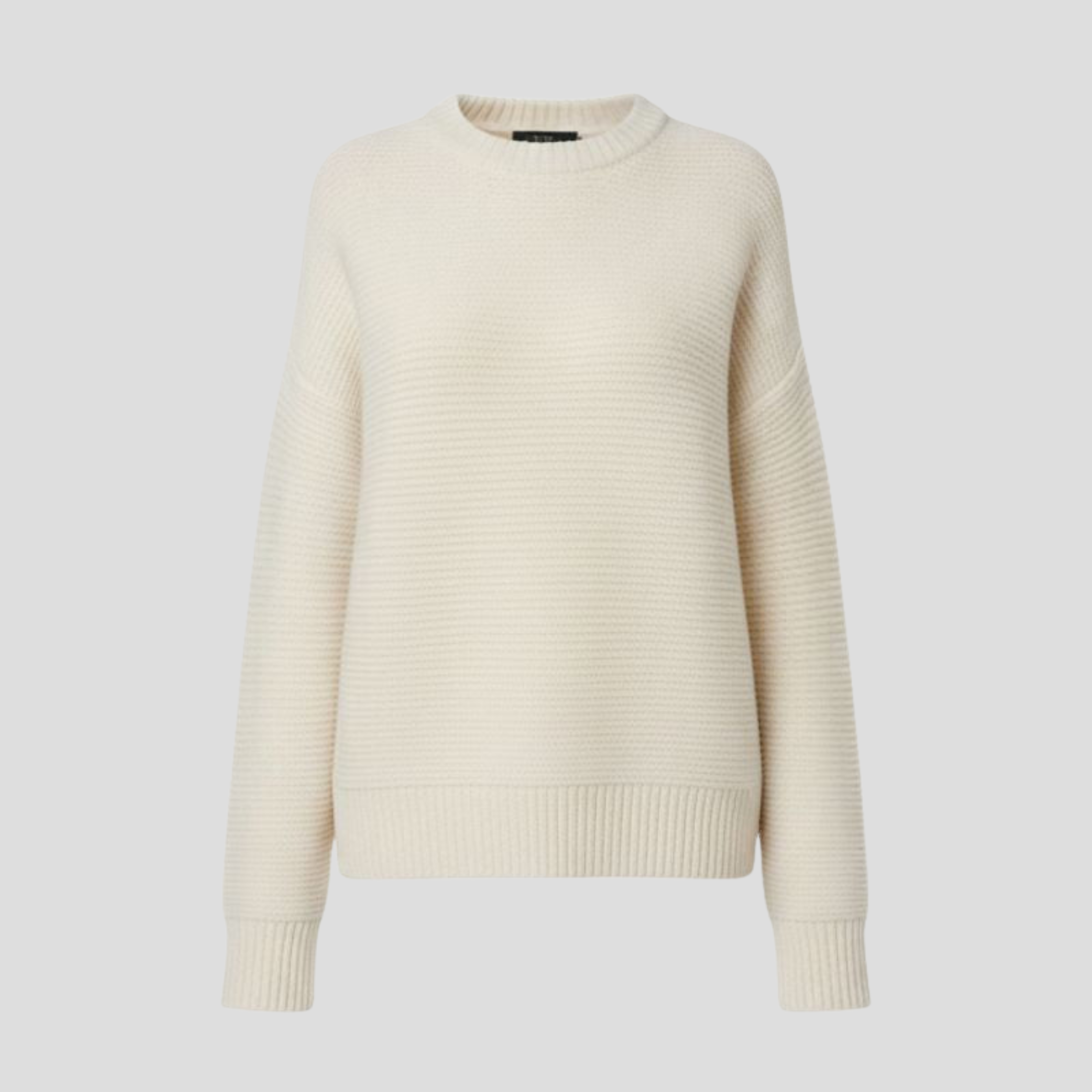 Women Sweater | Textured Surface Design & Relaxed Crew Neck Silhouette for Daily Wear