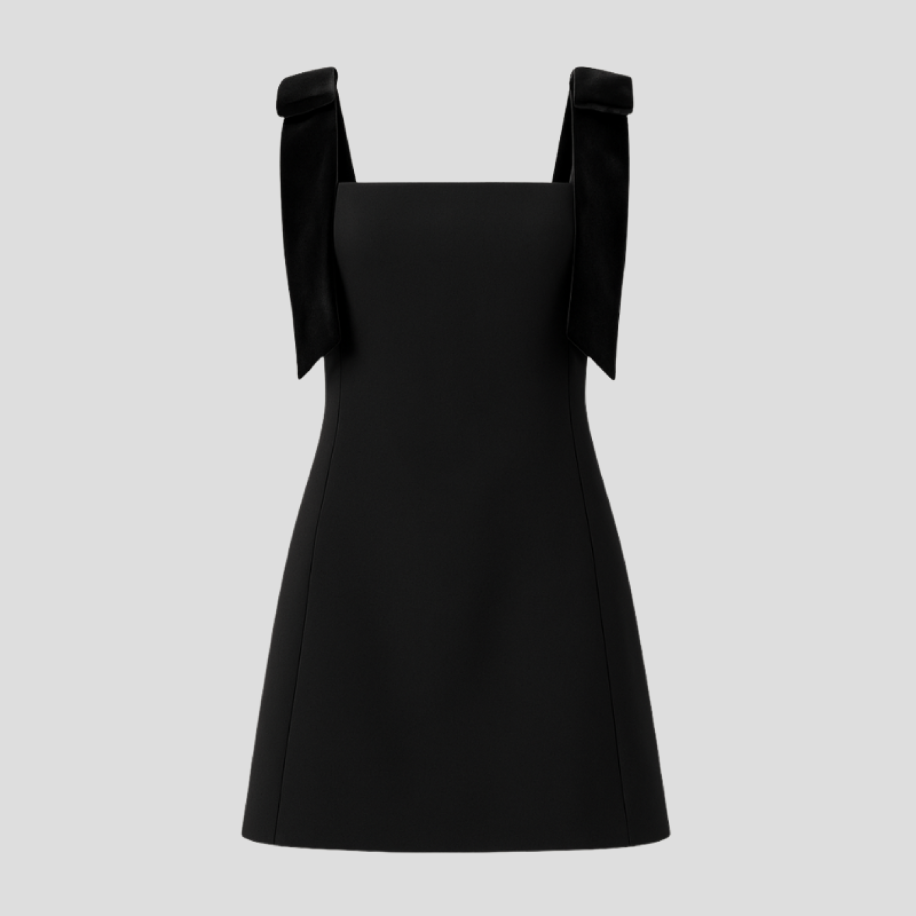 Women Mini Dress | Bow Strap Detail & A-Line Silhouette for Evening Wear