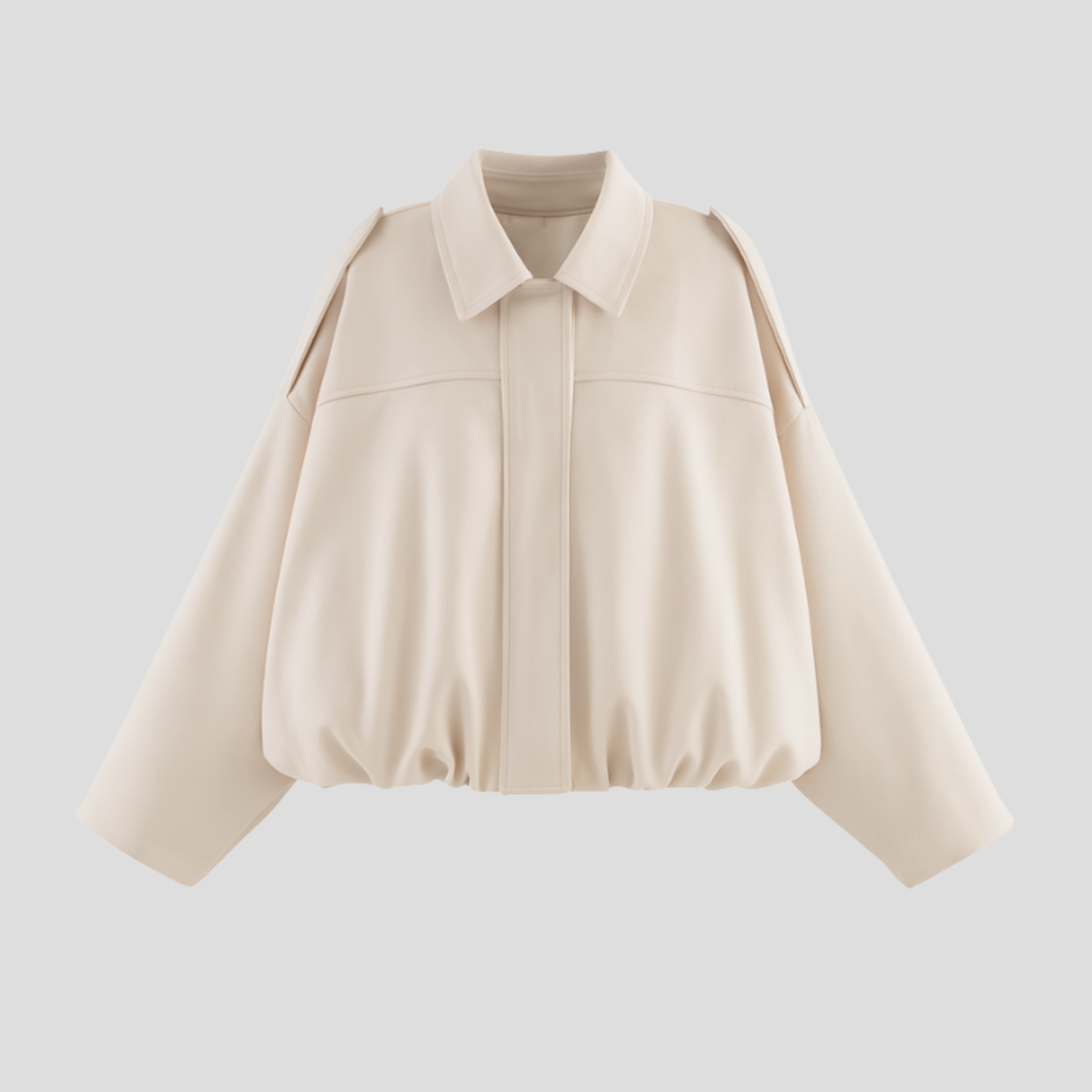 Women Bomber Jacket | Relaxed Silhouette & Minimal Detail Structure for Daily Wear