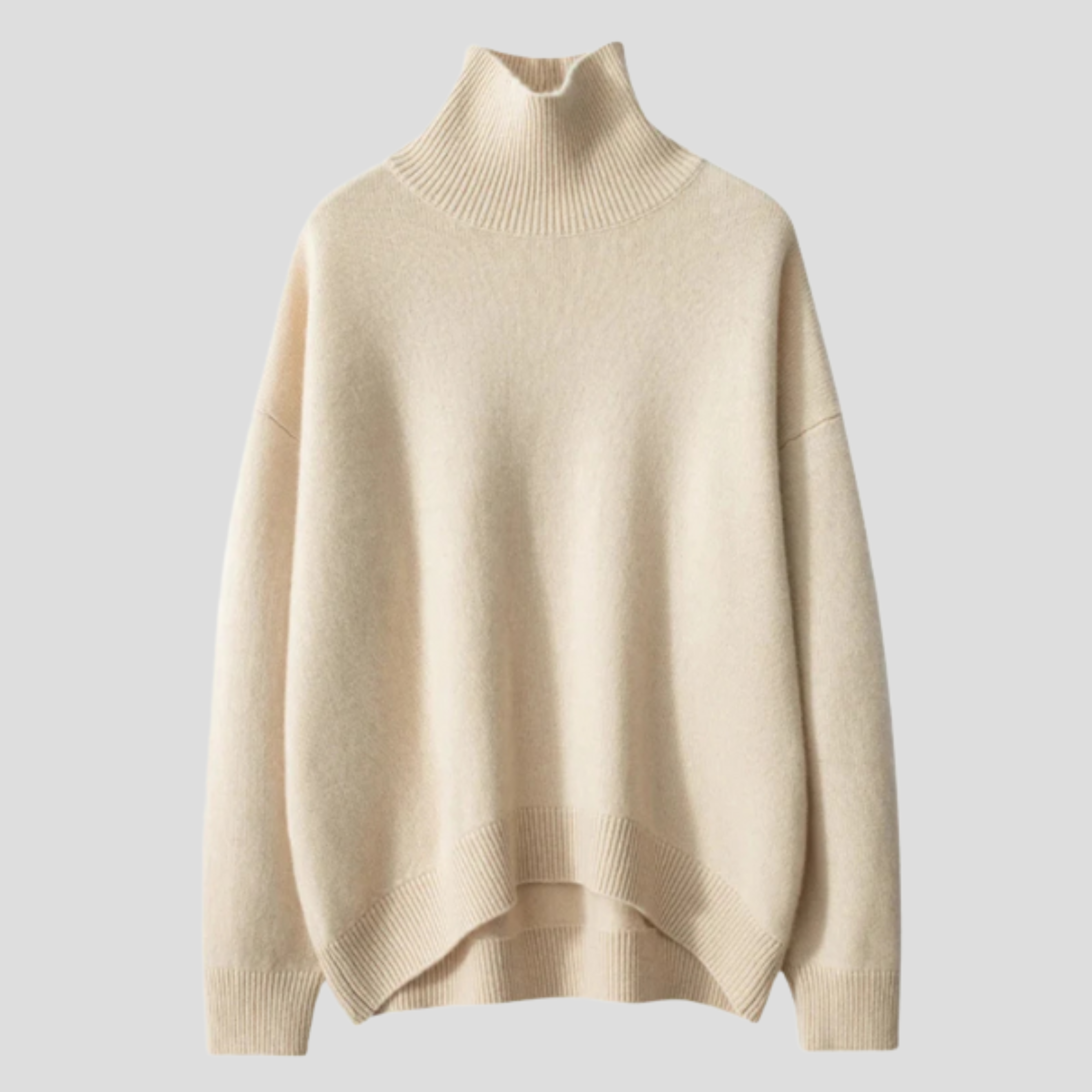 Women Sweater | High Neck Design & Easy Relaxed Fit for Daily Wear
