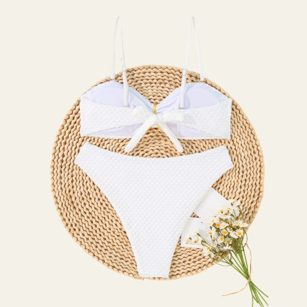 The Amalfi Star-Detail Bikini Set