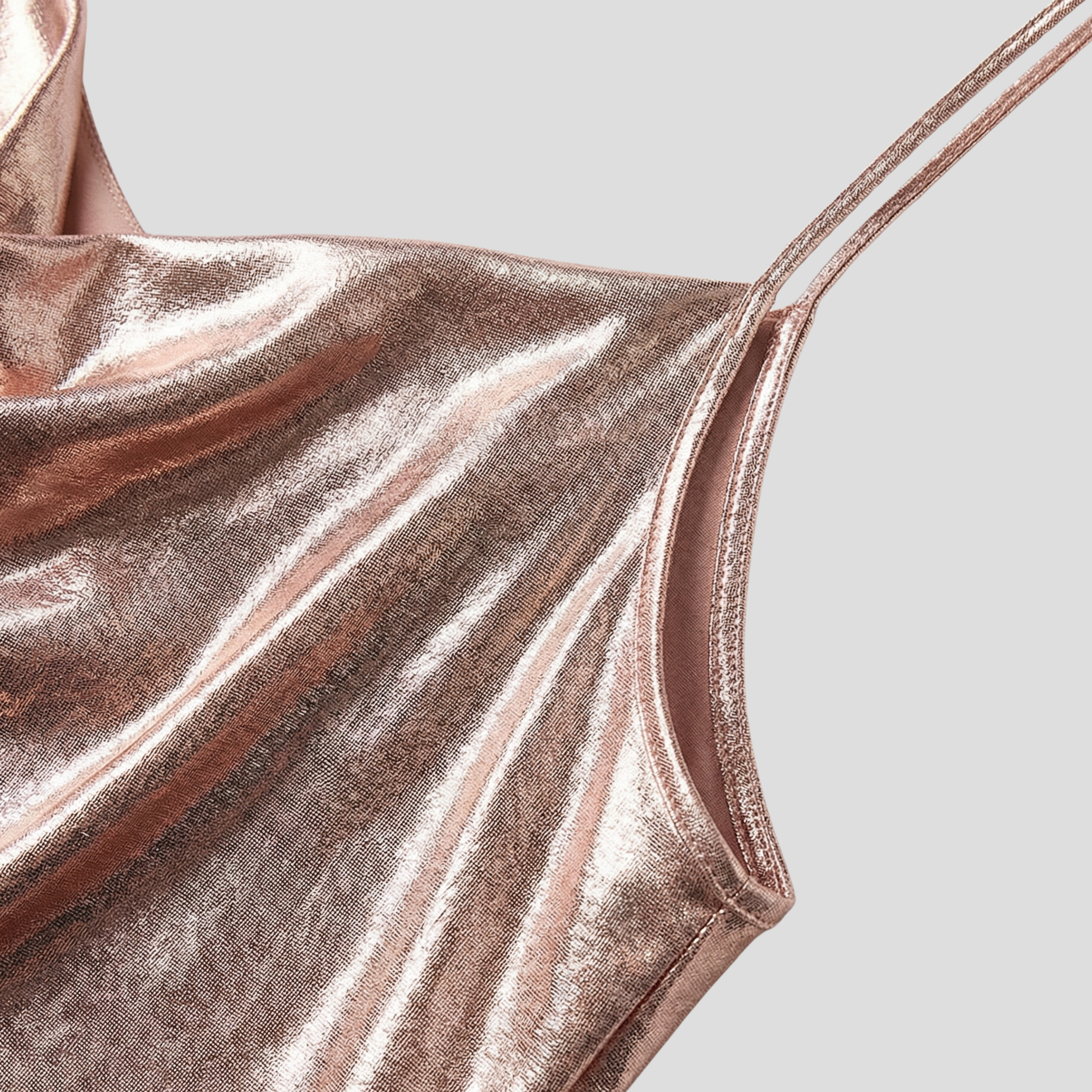 Women Slip Dress | Cowl Neckline Detail & Fluid Silhouette for Evening Wear