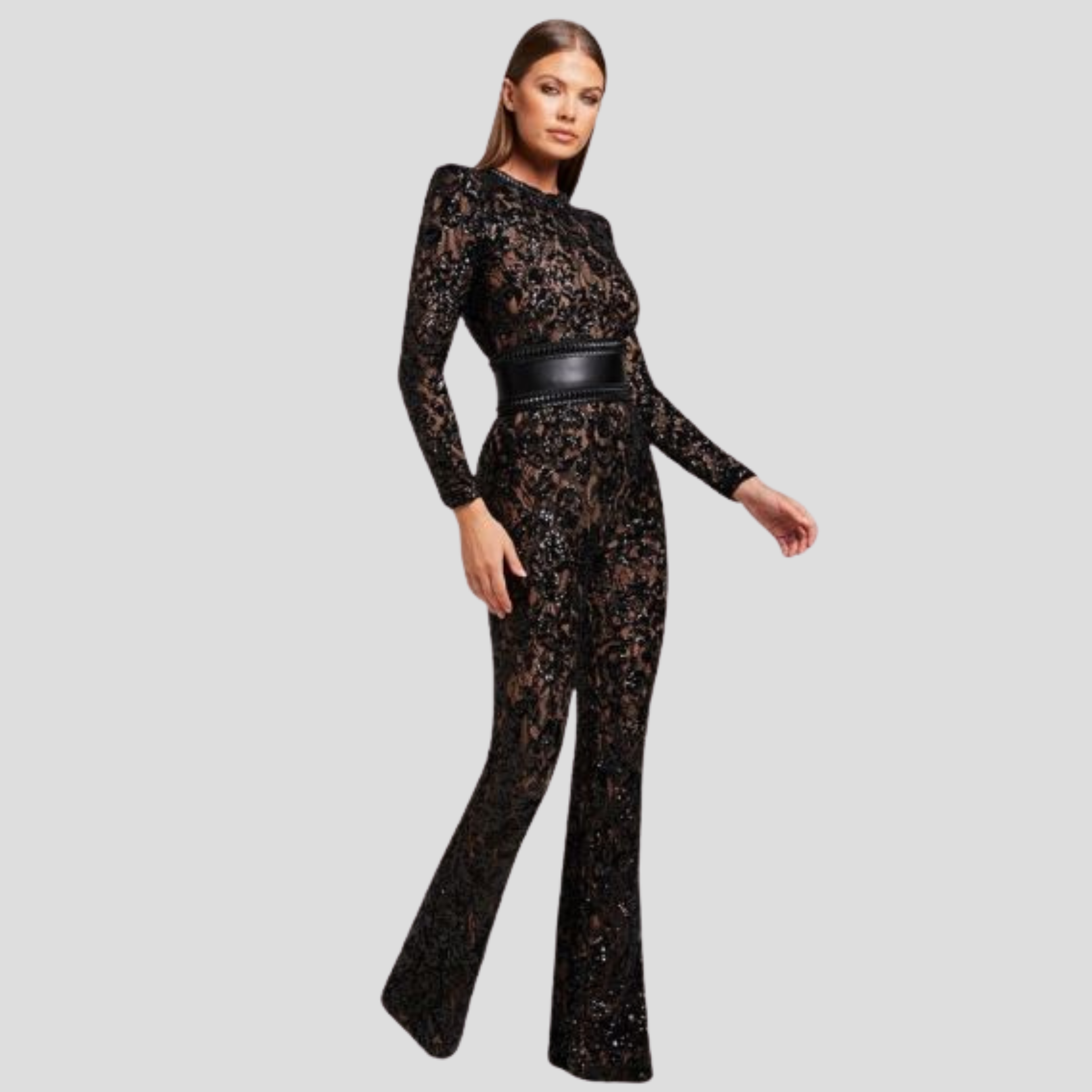 Women Jumpsuit | Fitted Bodice & Flared Leg Silhouette for Daily Wear