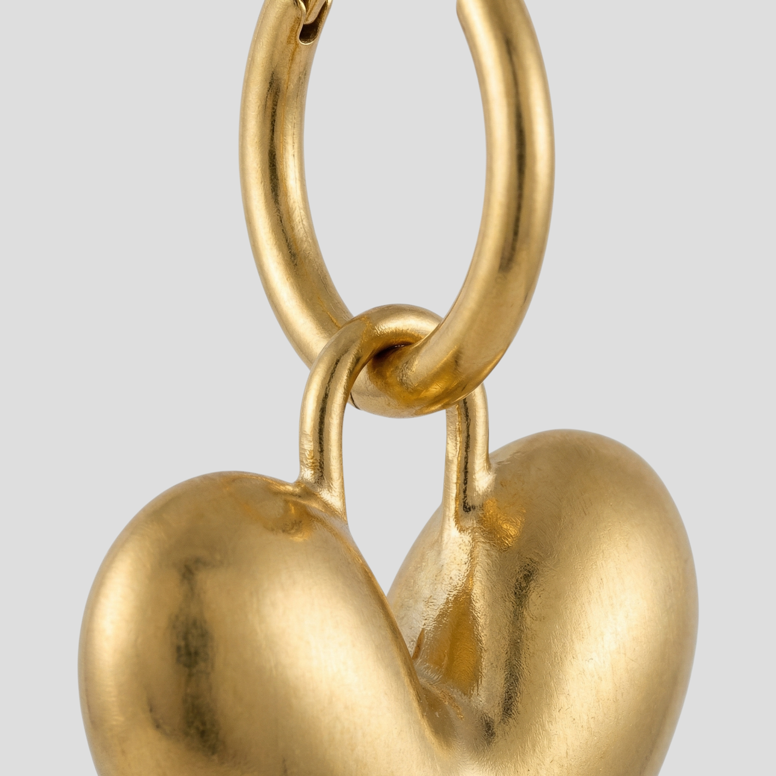 Women Earrings | Sculpted Heart Shape & Polished Outline for Daily Wear
