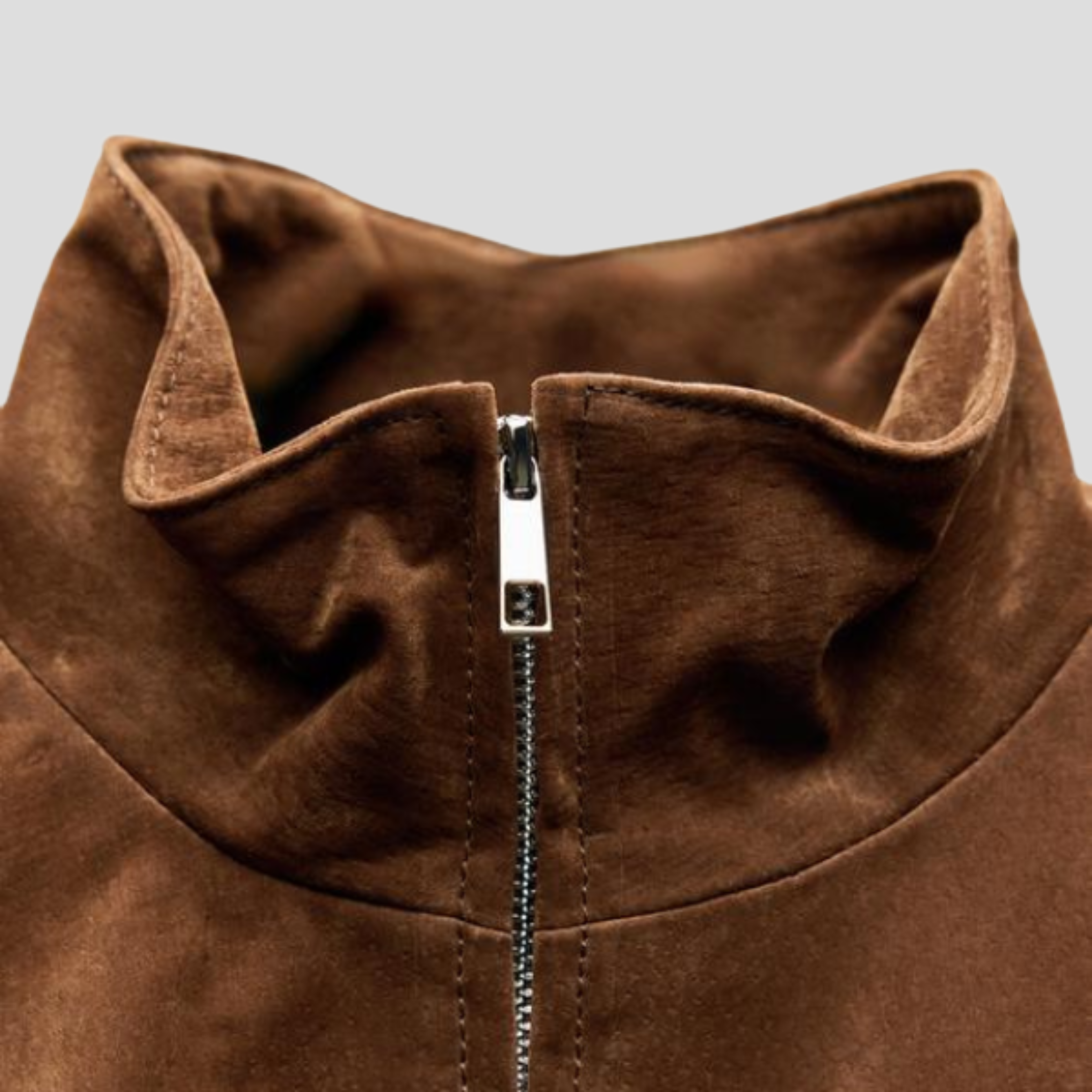 Women Jacket | Cropped Length & High Collar Zip Design for Daily Wear
