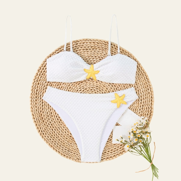 The Amalfi Star-Detail Bikini Set