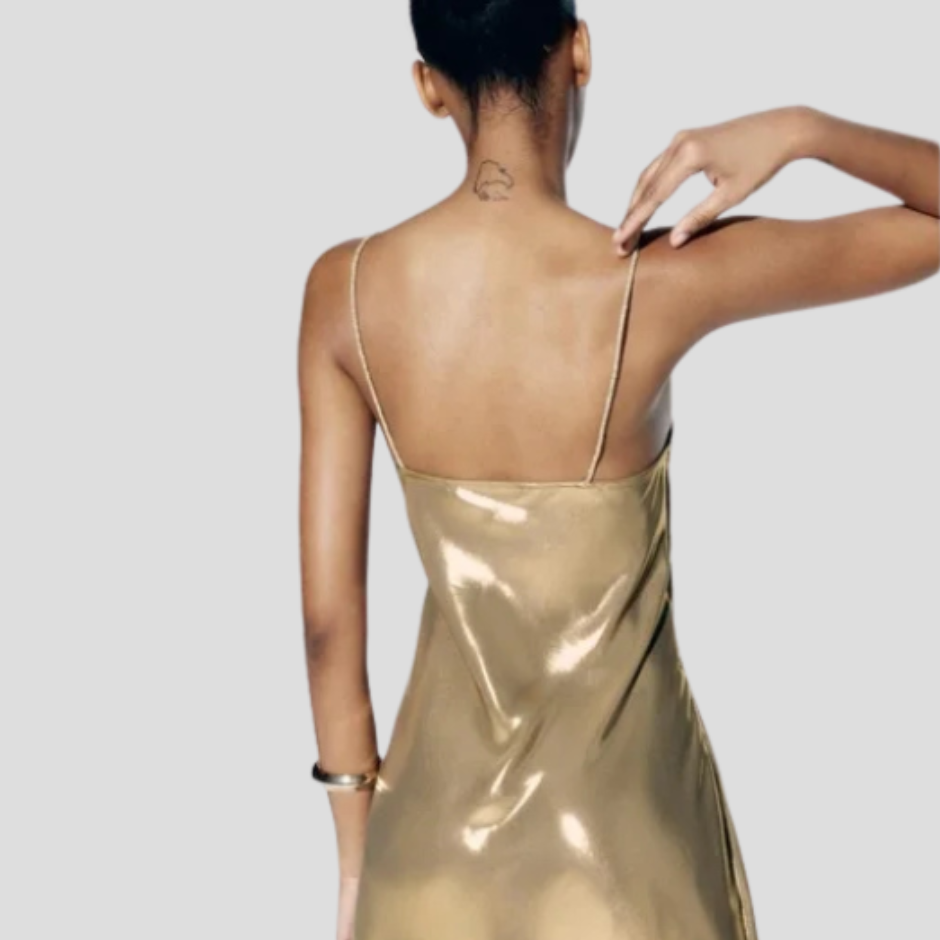 Women Slip Dress | Cowl Neckline Detail & Fluid Silhouette for Evening Wear