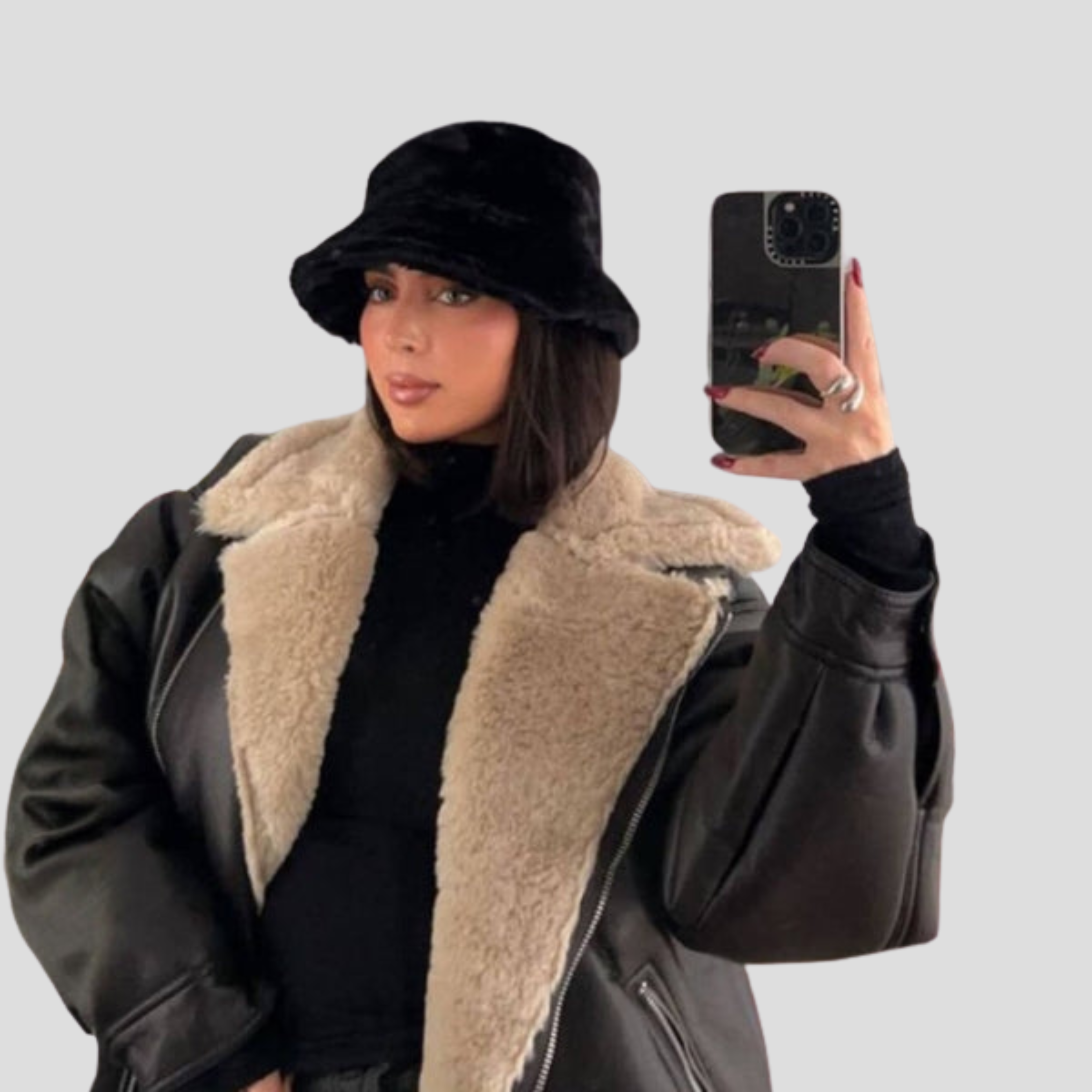 Women Bucket Hat | Rounded Crown Shape & Contoured Brim Design for Daily Wear
