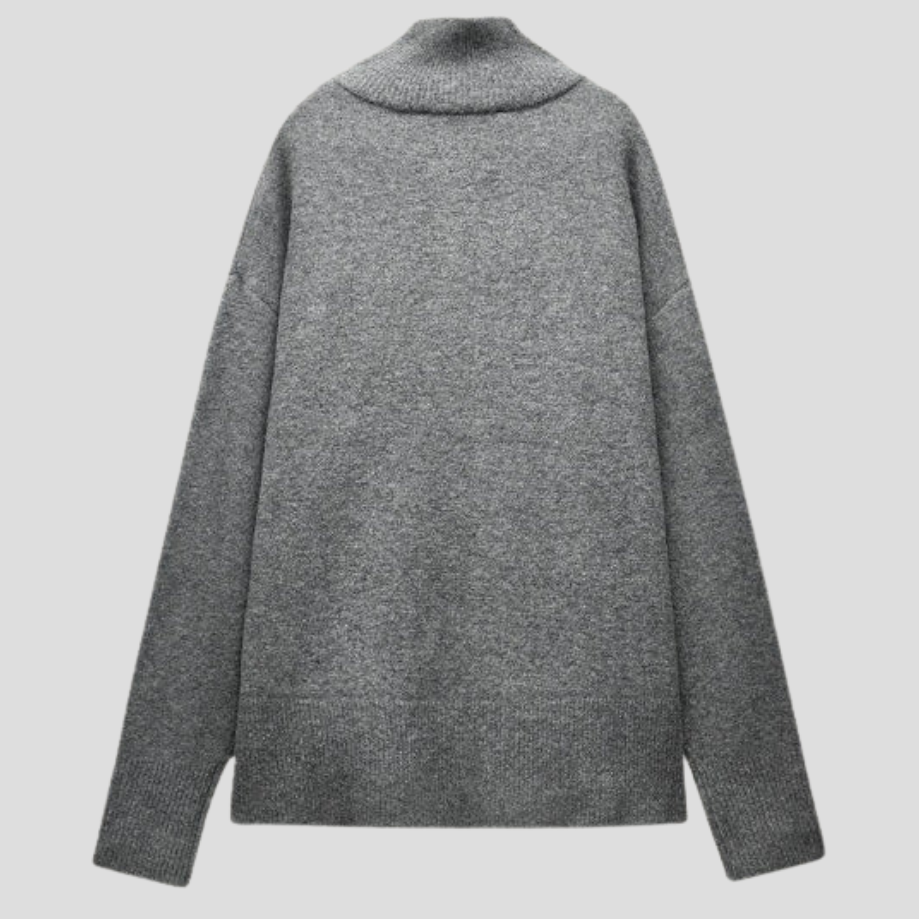 Women Sweater | Button Front Detail & Stand Collar Silhouette for Daily Wear