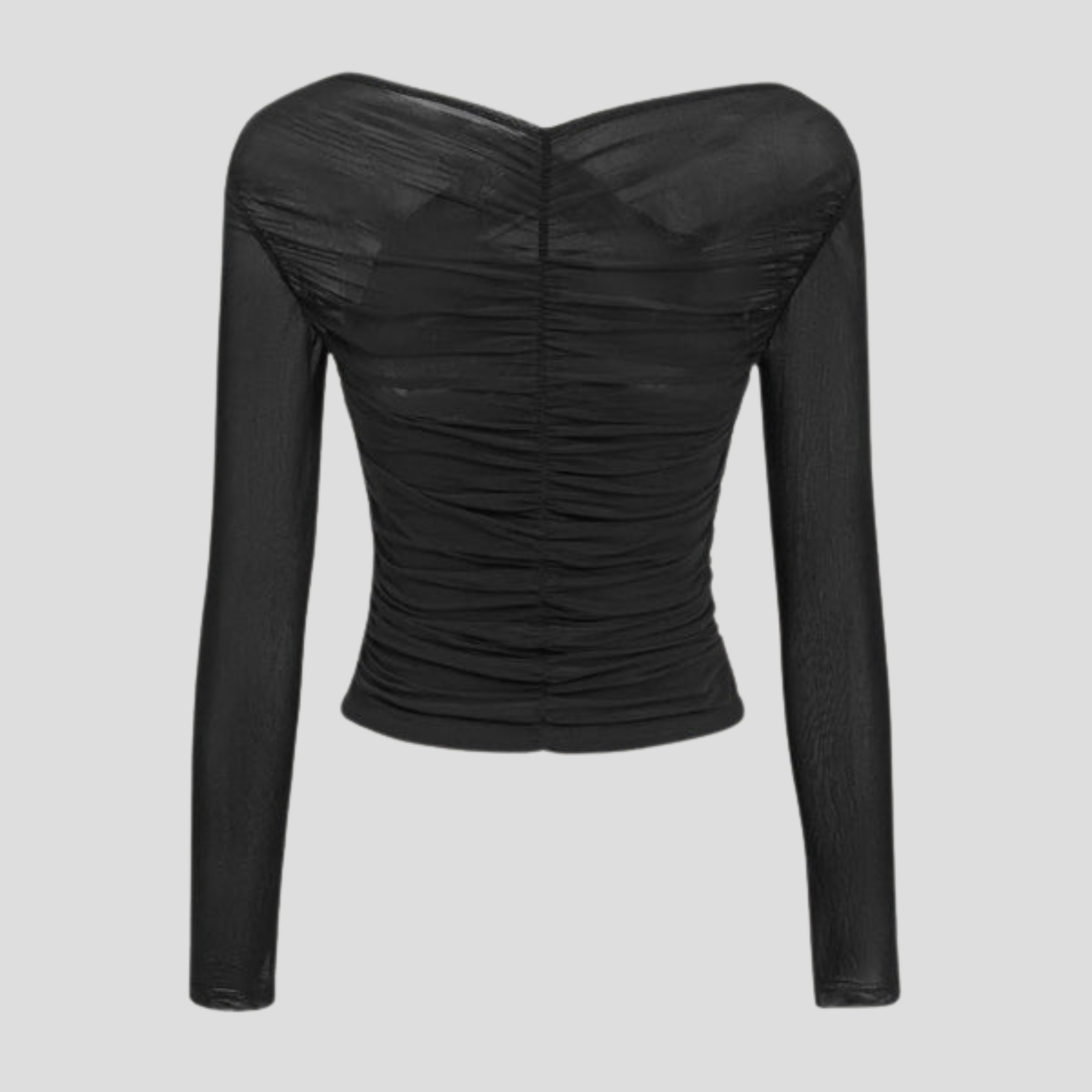 Women Top | Wrap Front Structure & Ruched Surface Design for Daily Use