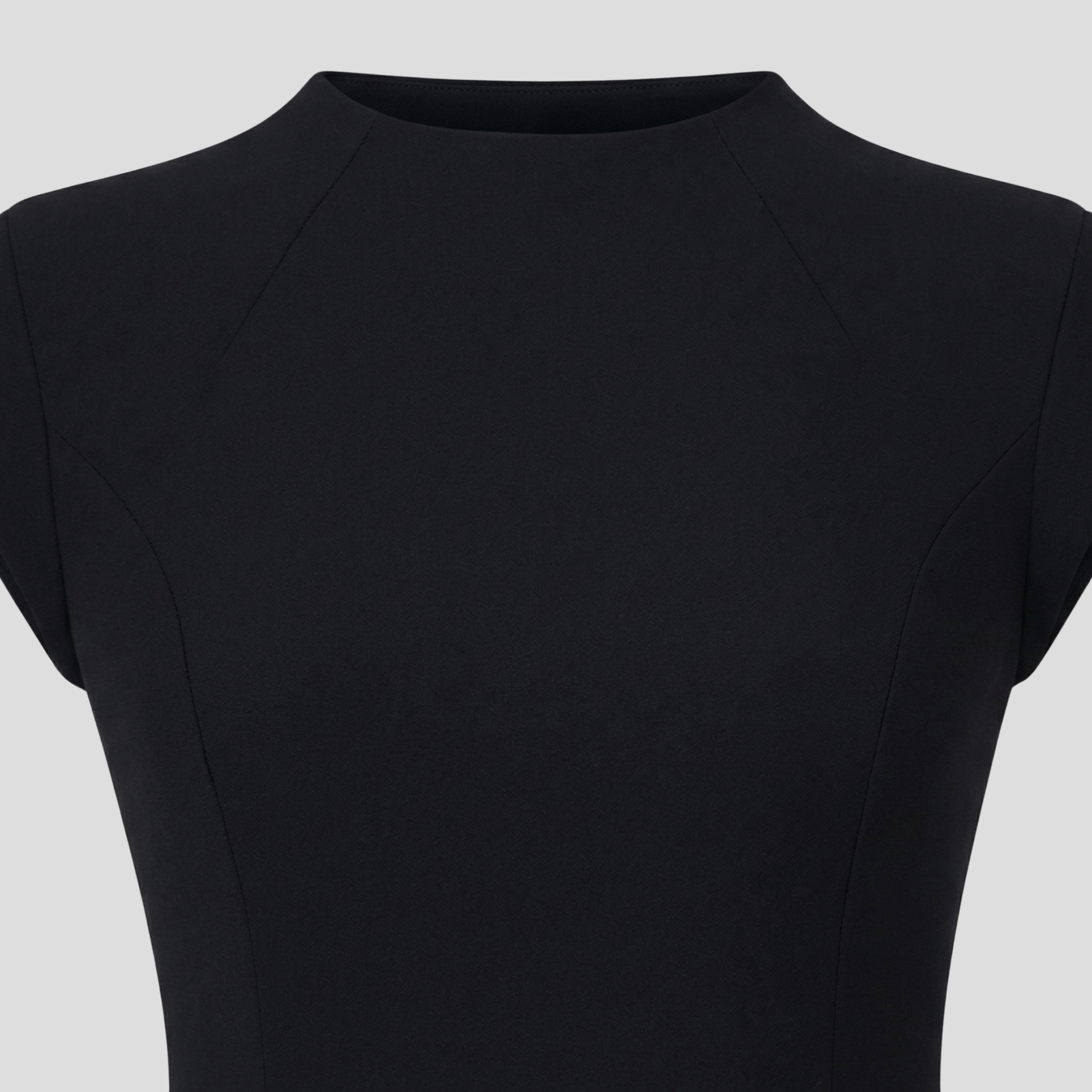 Women Mini Dress | Cap Sleeve Detail & Structured Pocket Flap Silhouette for Evening Wear