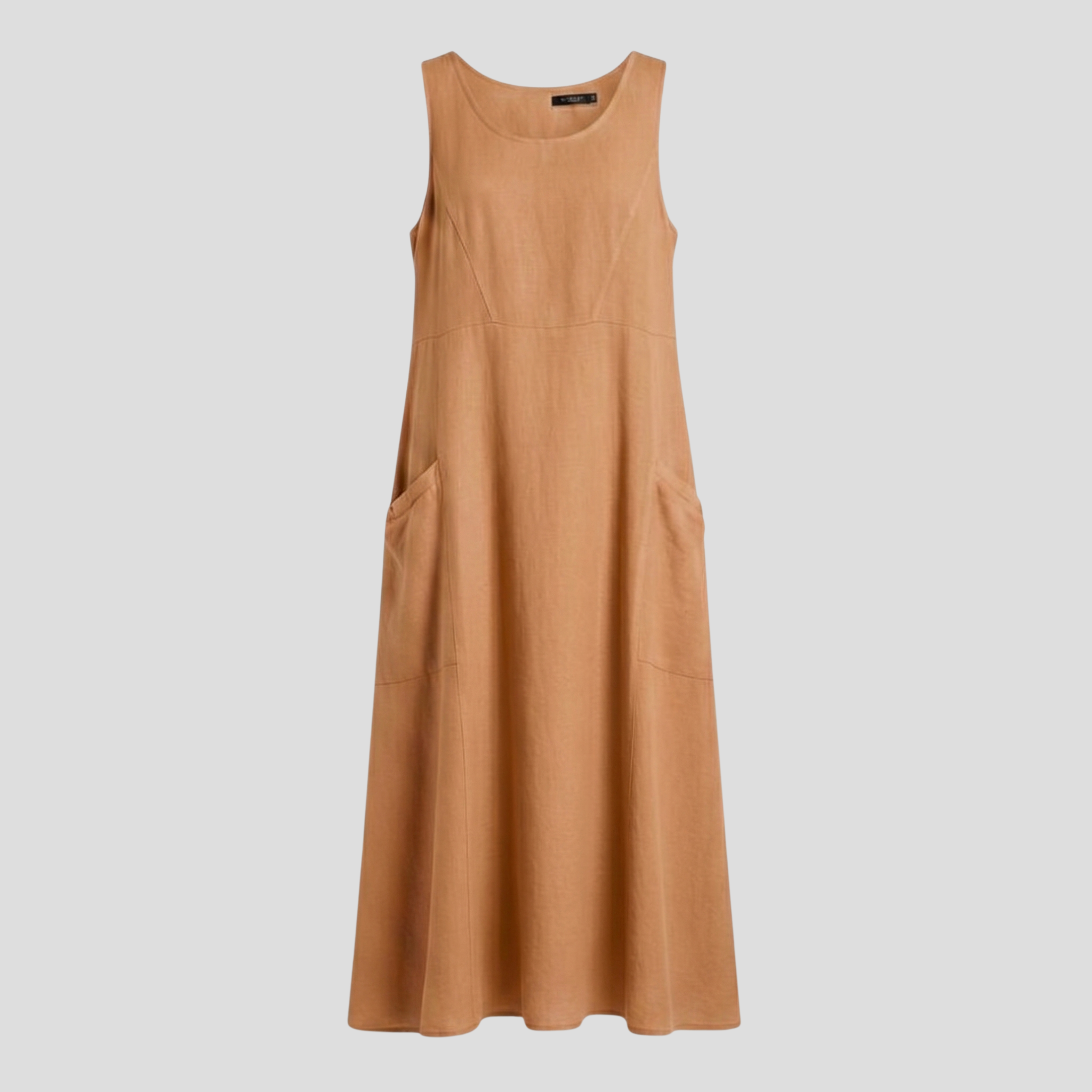 Women Midi Dress | Pocket Detail Form & Relaxed Outline Alignment for Occasion Wear