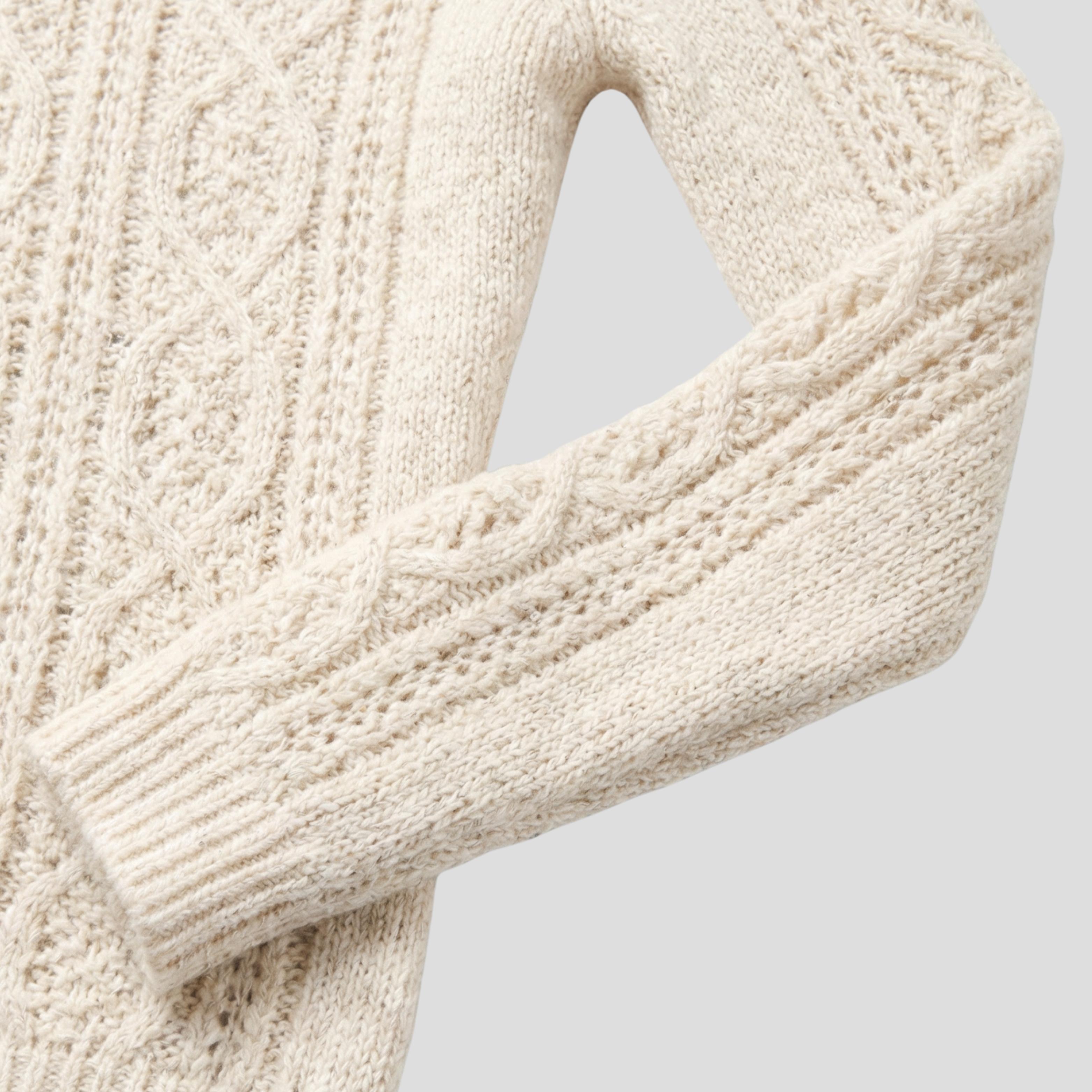 Women Sweater | Open Knit Pattern & Rounded Neck Silhouette for Daily Wear