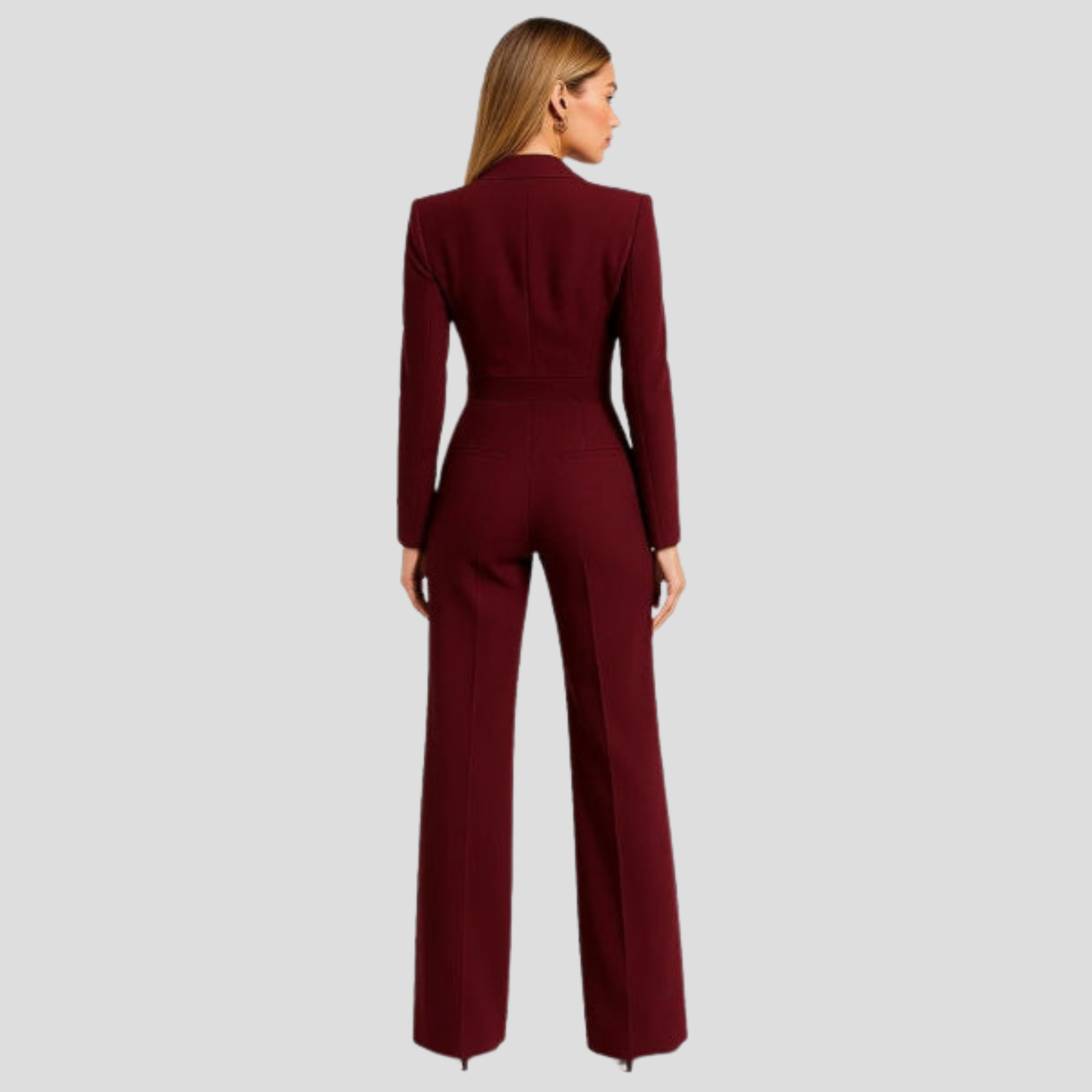 Women Jumpsuit | V-Neck Shape & Wide Leg Silhouette for Daily Wear