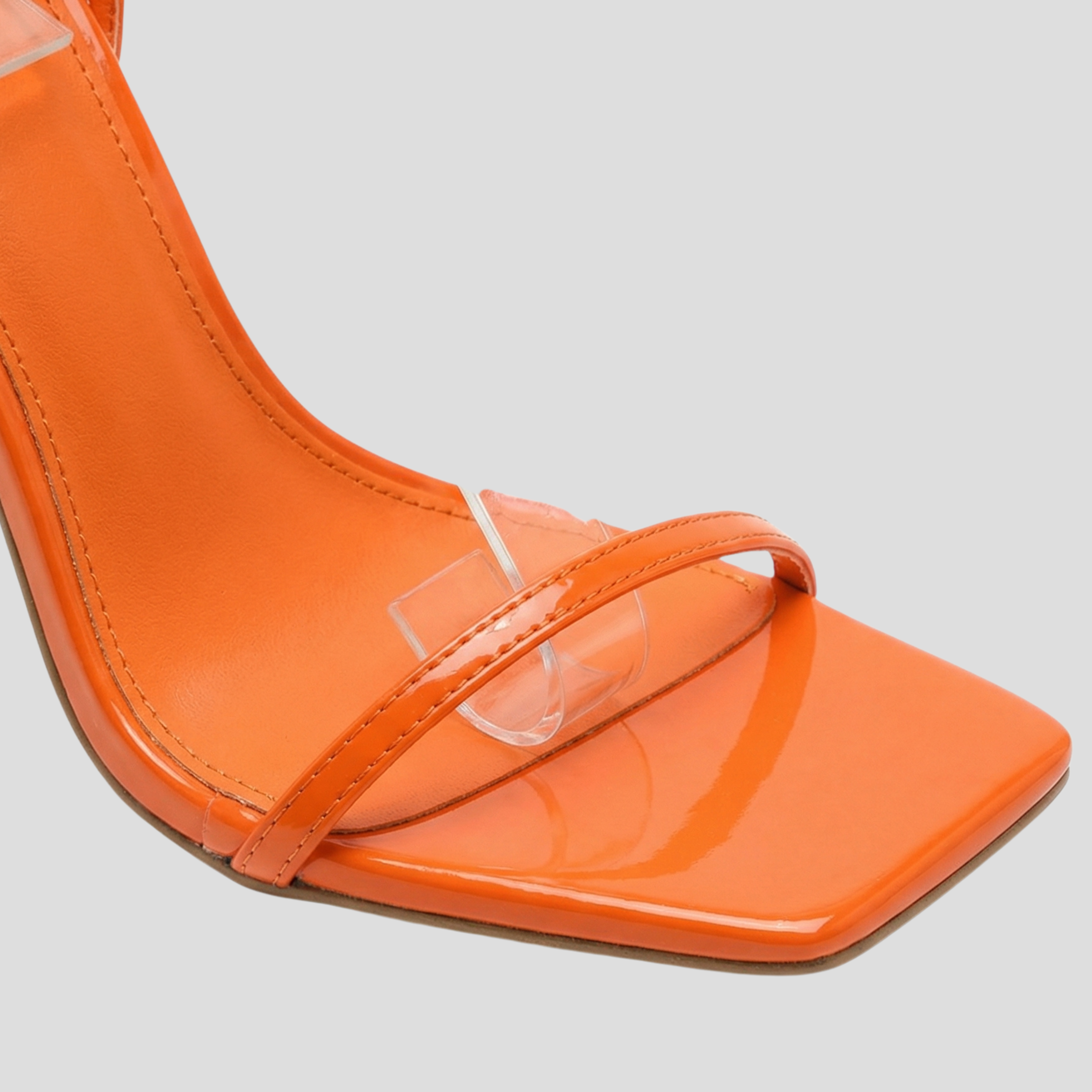 Women Heels | Square Toe Shape & Strappy Block Heel Design for Evening Wear