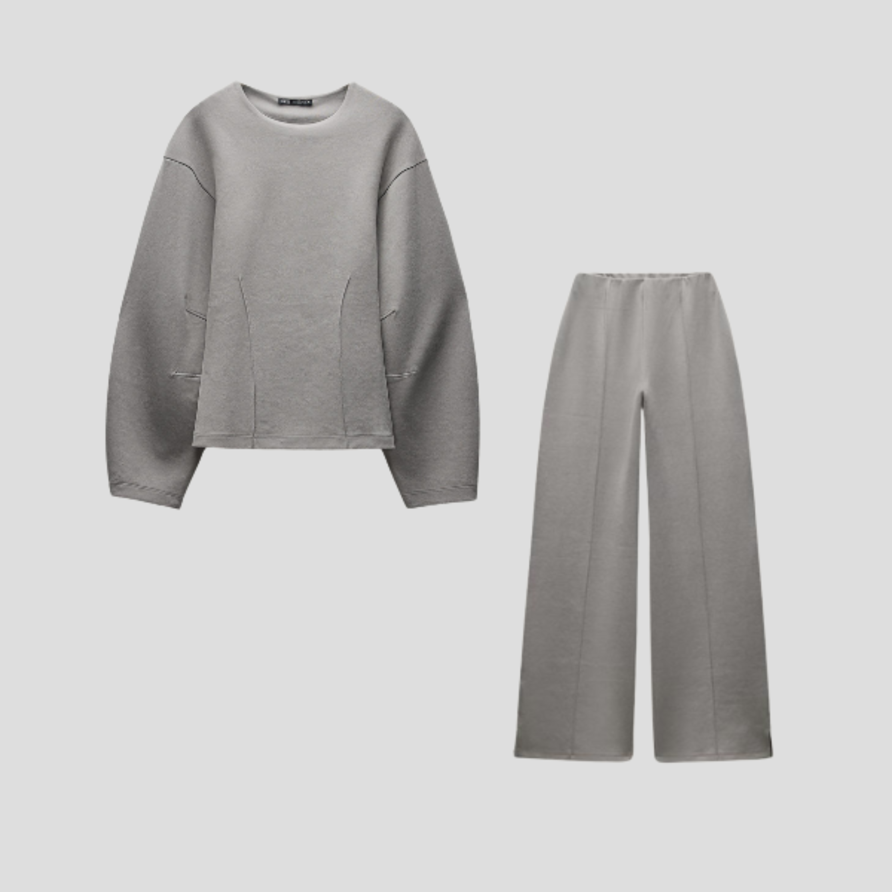 Women Lounge Set | Coordinated Upper Form & Relaxed Lower Alignment for Daily Wear