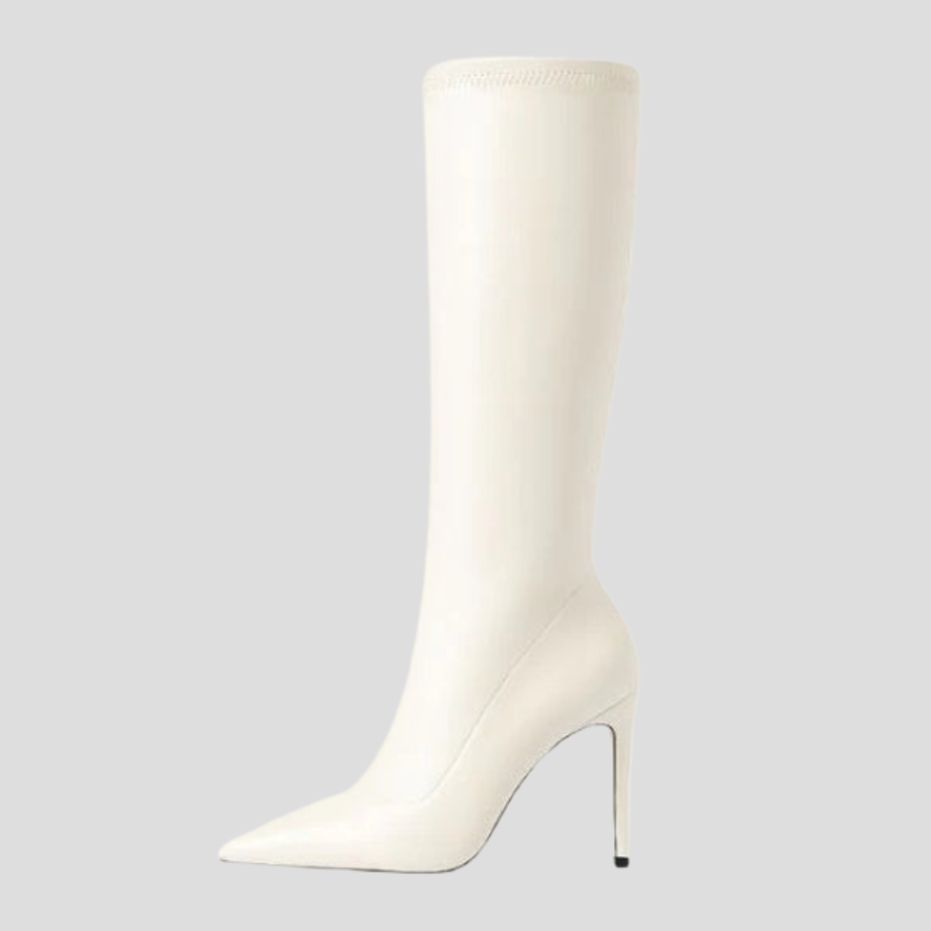 Women Boots | Knee-High Silhouette & Pointed Toe with Zip Design for Daily Wear