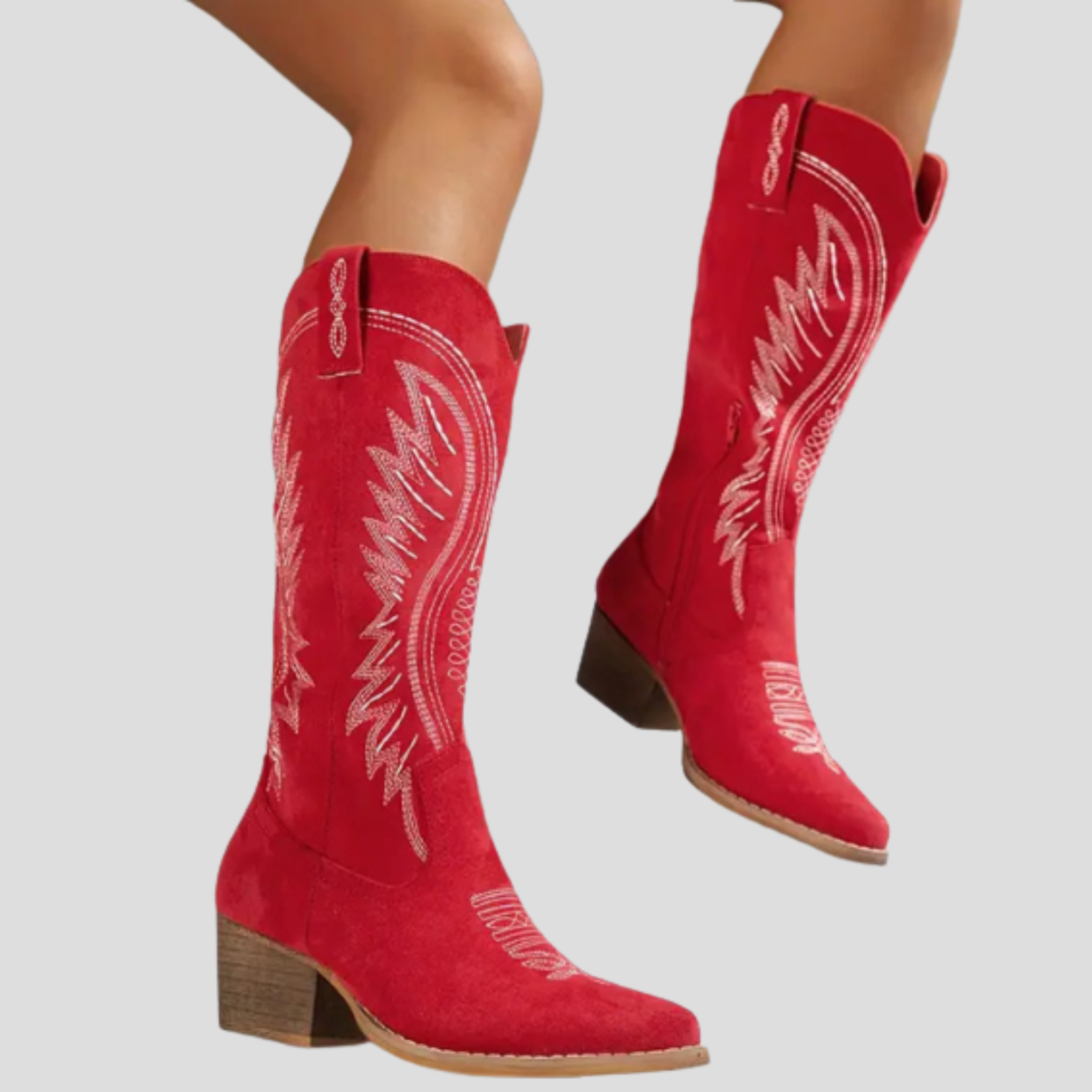 Women Boots | Western Profile & Embroidered Detail with Pointed Toe Design for Daily Wear