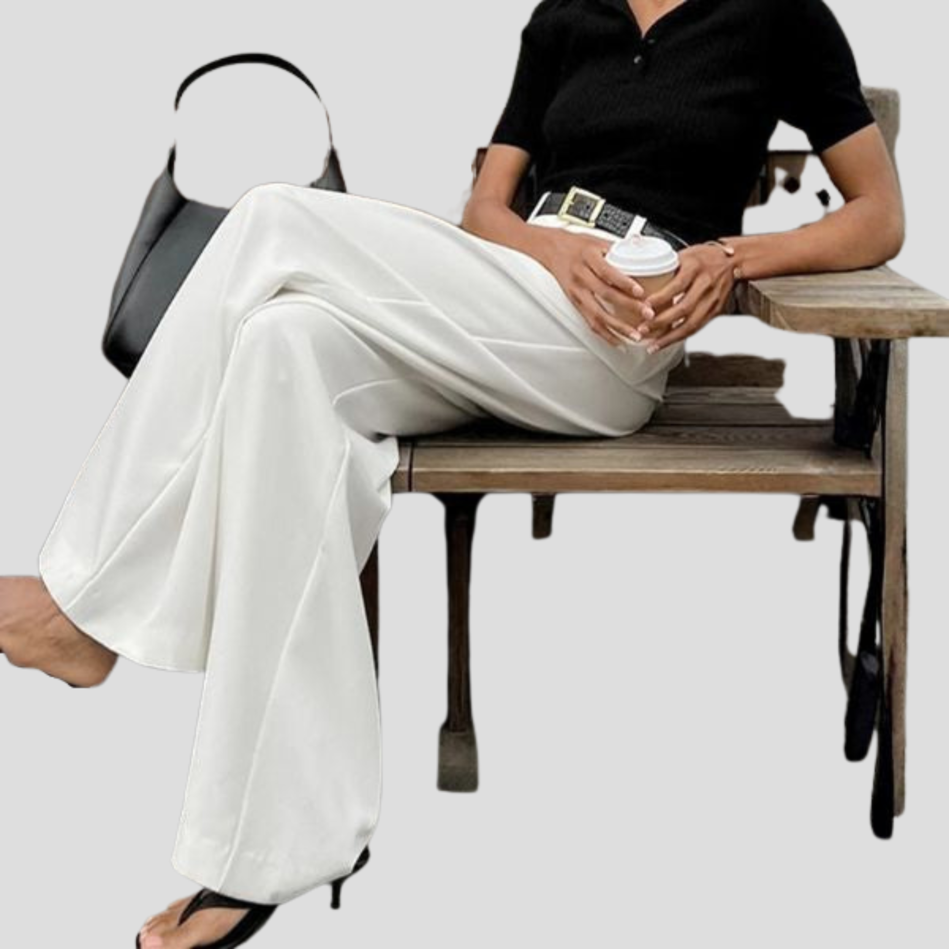 Women Trousers | High-Waist Design & Wide-Leg Silhouette for Formal and Daily Wear