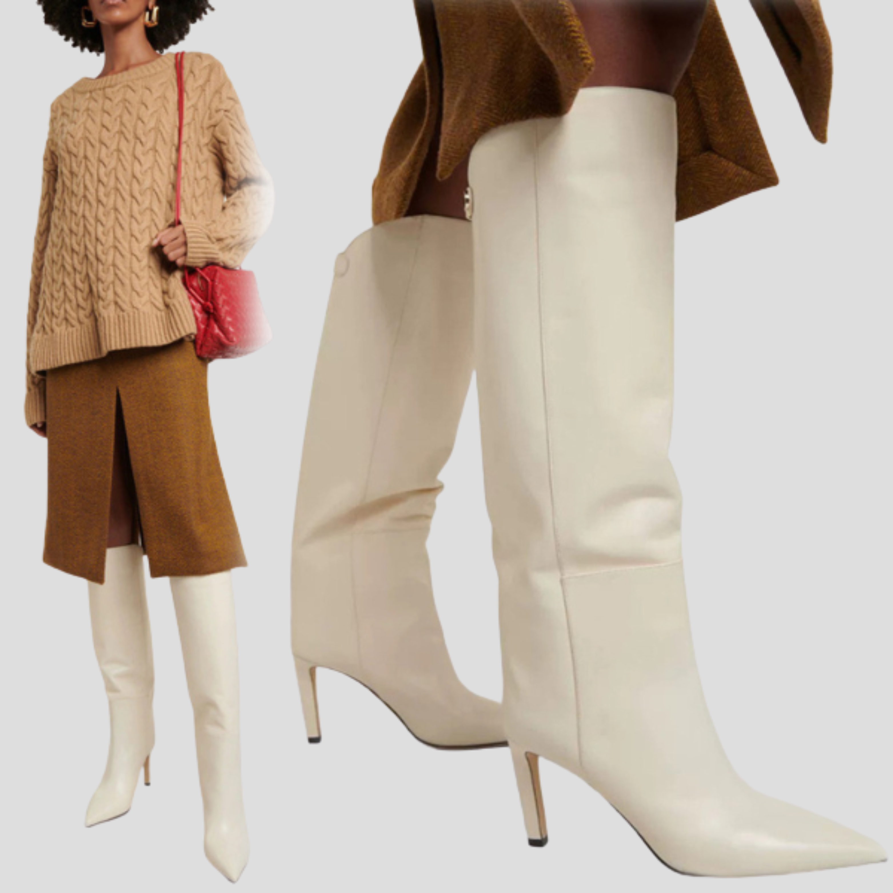 Women Boots | Knee-High Profile & Stiletto Heel Structure for Daily Use