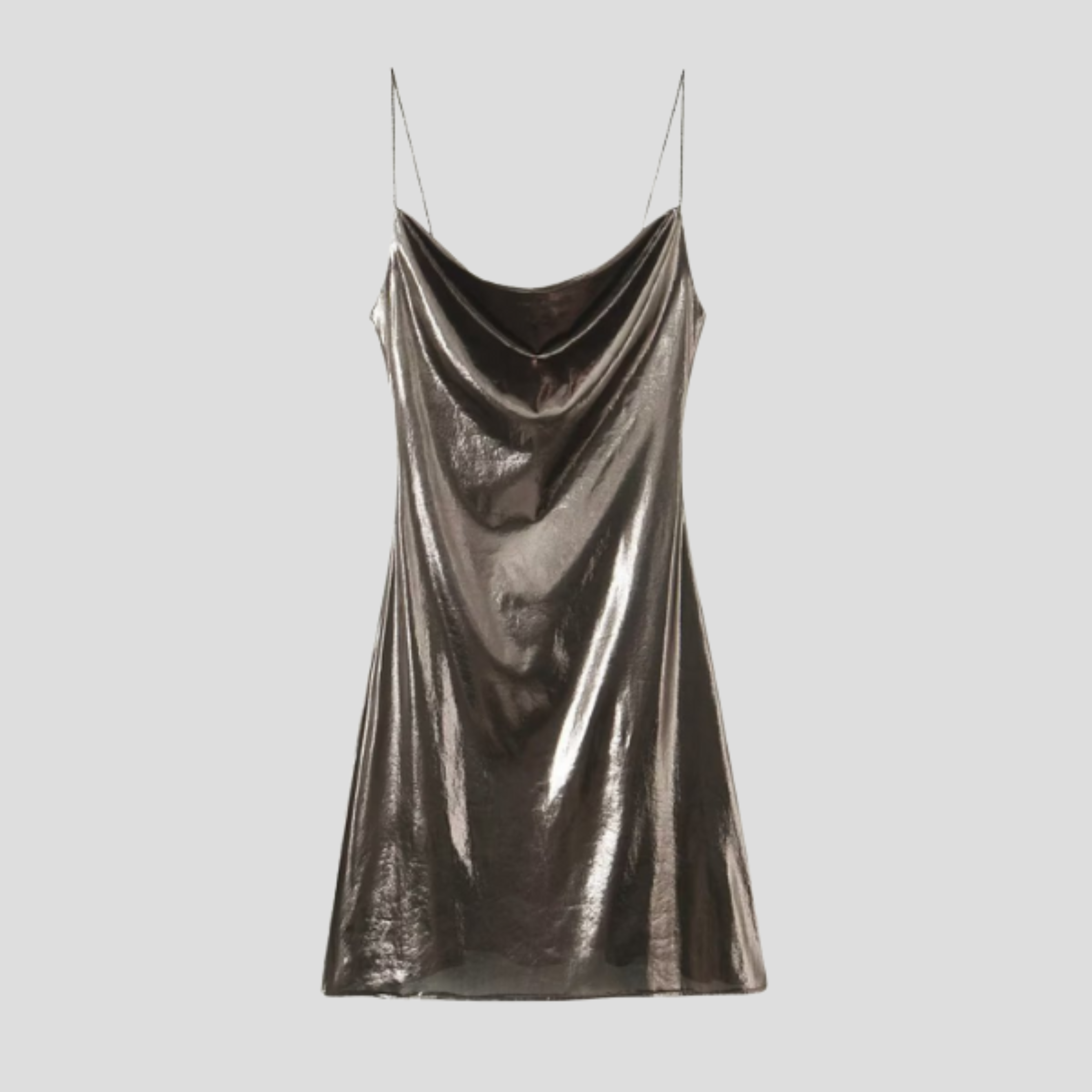 Women Slip Dress | Cowl Neckline Detail & Fluid Silhouette for Evening Wear