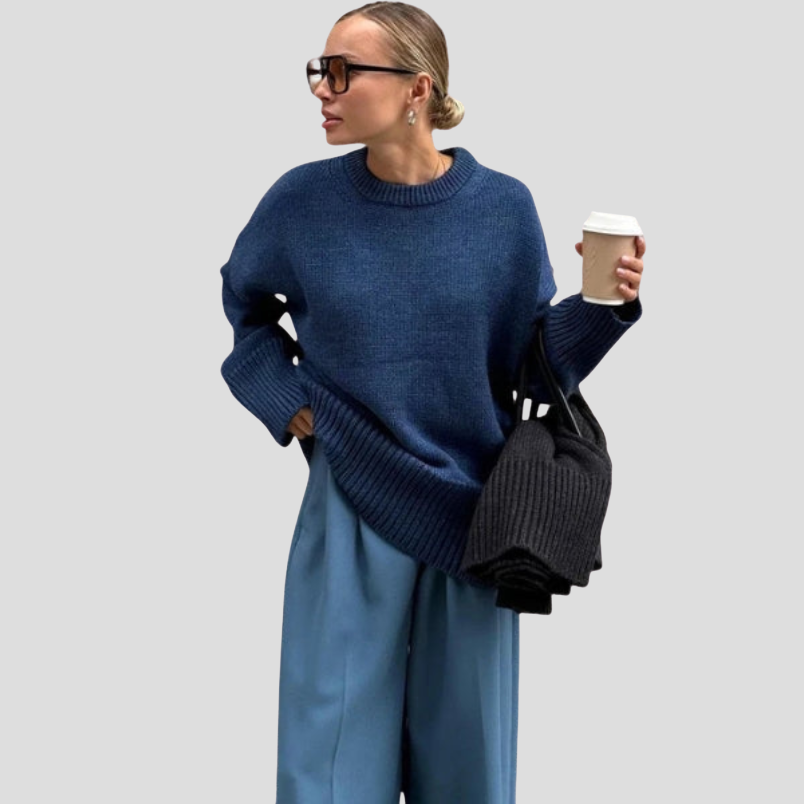 Women Sweater | Oversized Silhouette & Clear  Balance for Everyday Settings