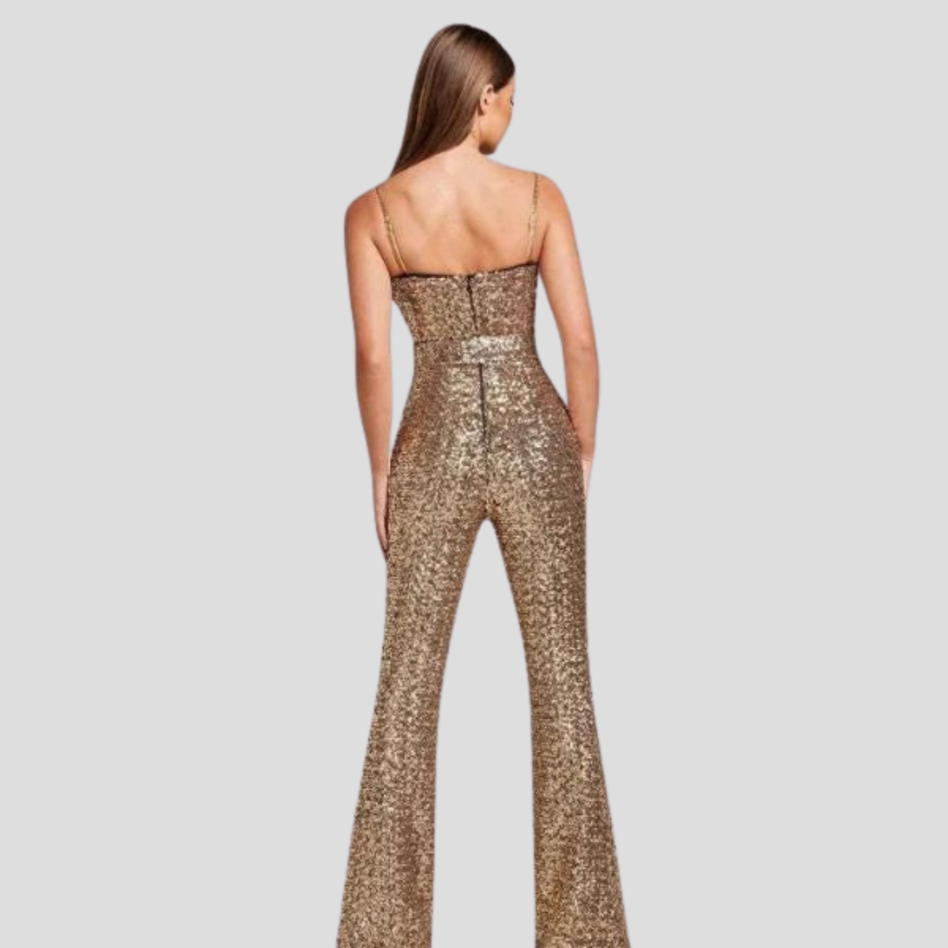 Women Jumpsuit | Strapless Design & Belted Waist Silhouette for Daily Wear