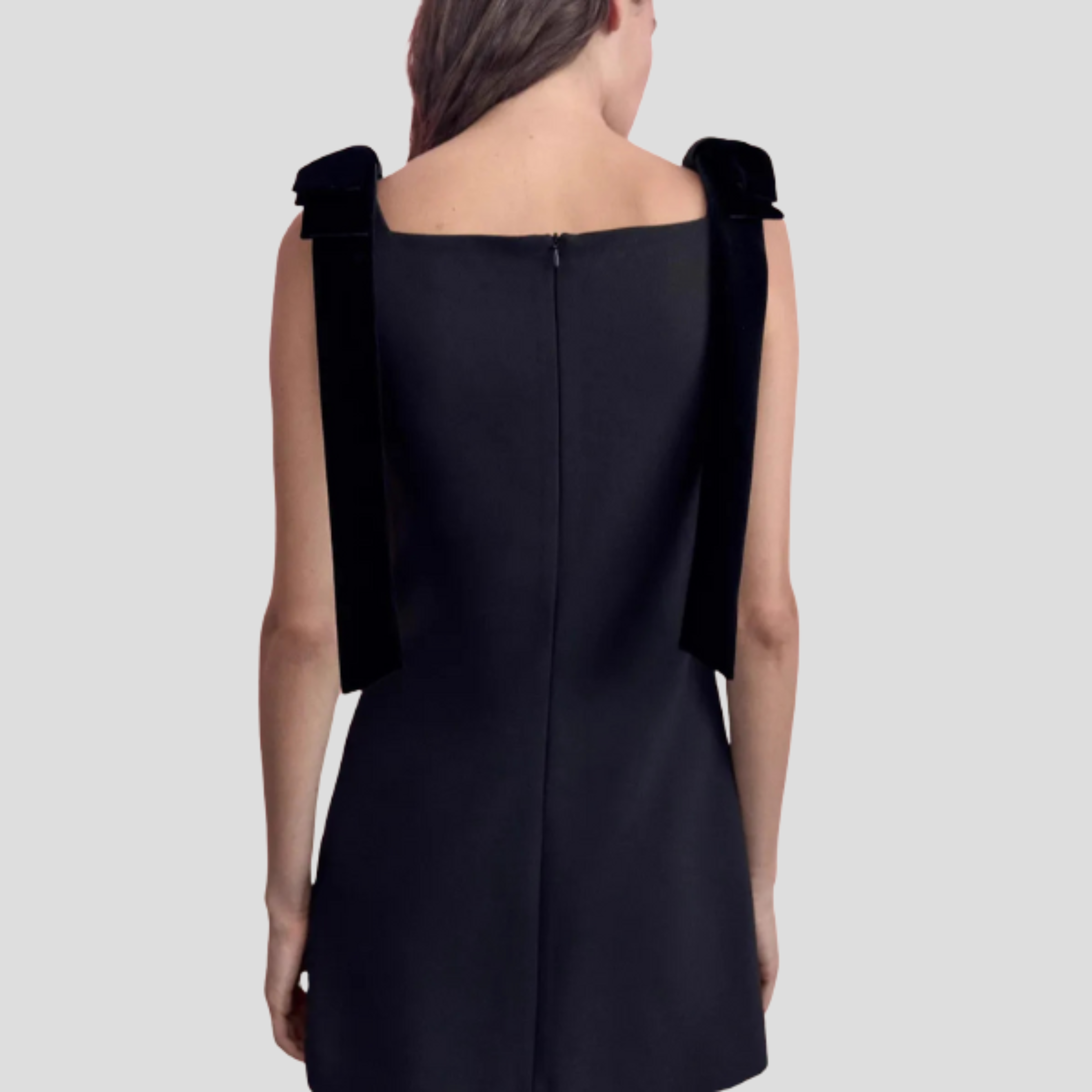 Women Mini Dress | Bow Strap Detail & A-Line Silhouette for Evening Wear