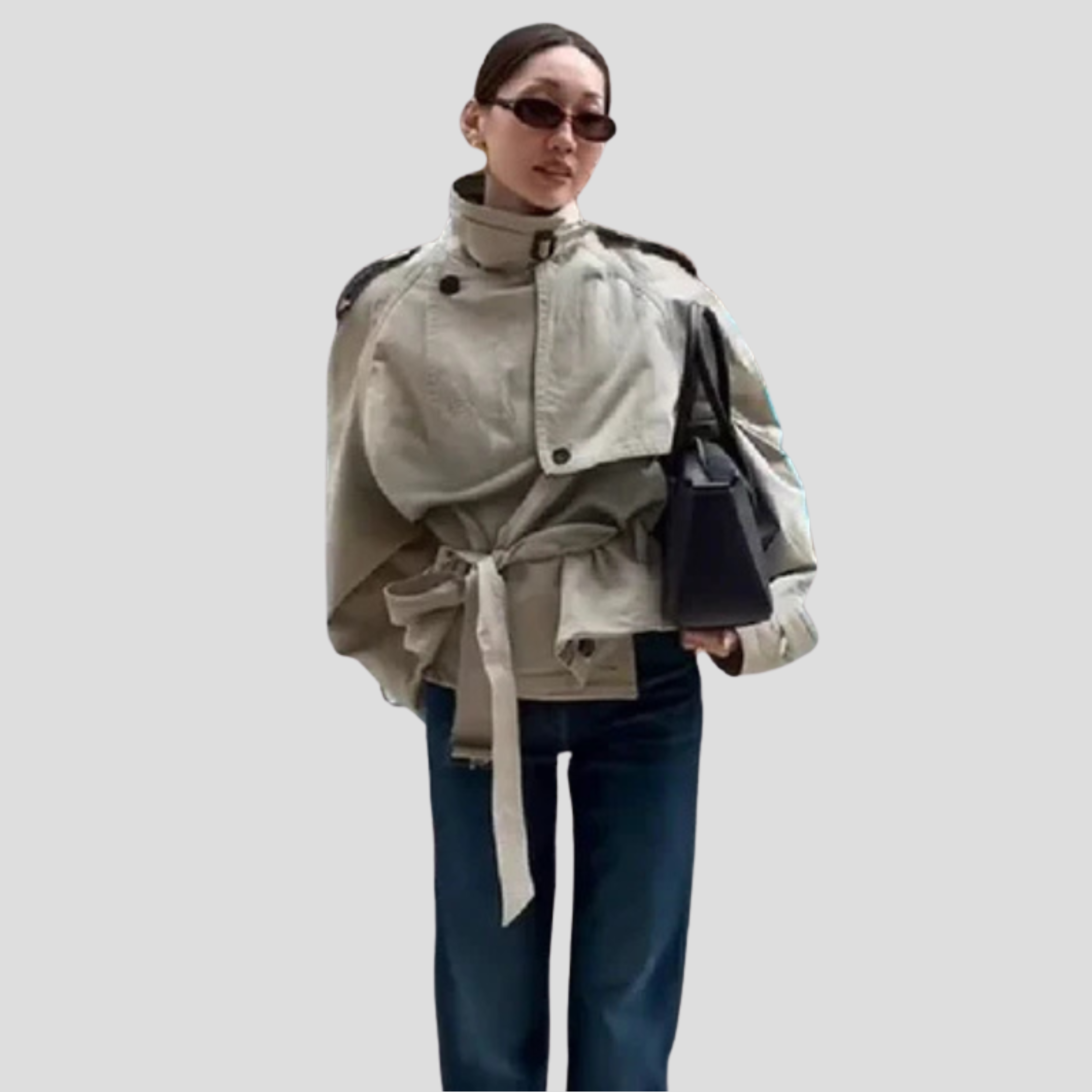 Women Jacket | Oversized Structure & Defined Lapel Front for Daily Use