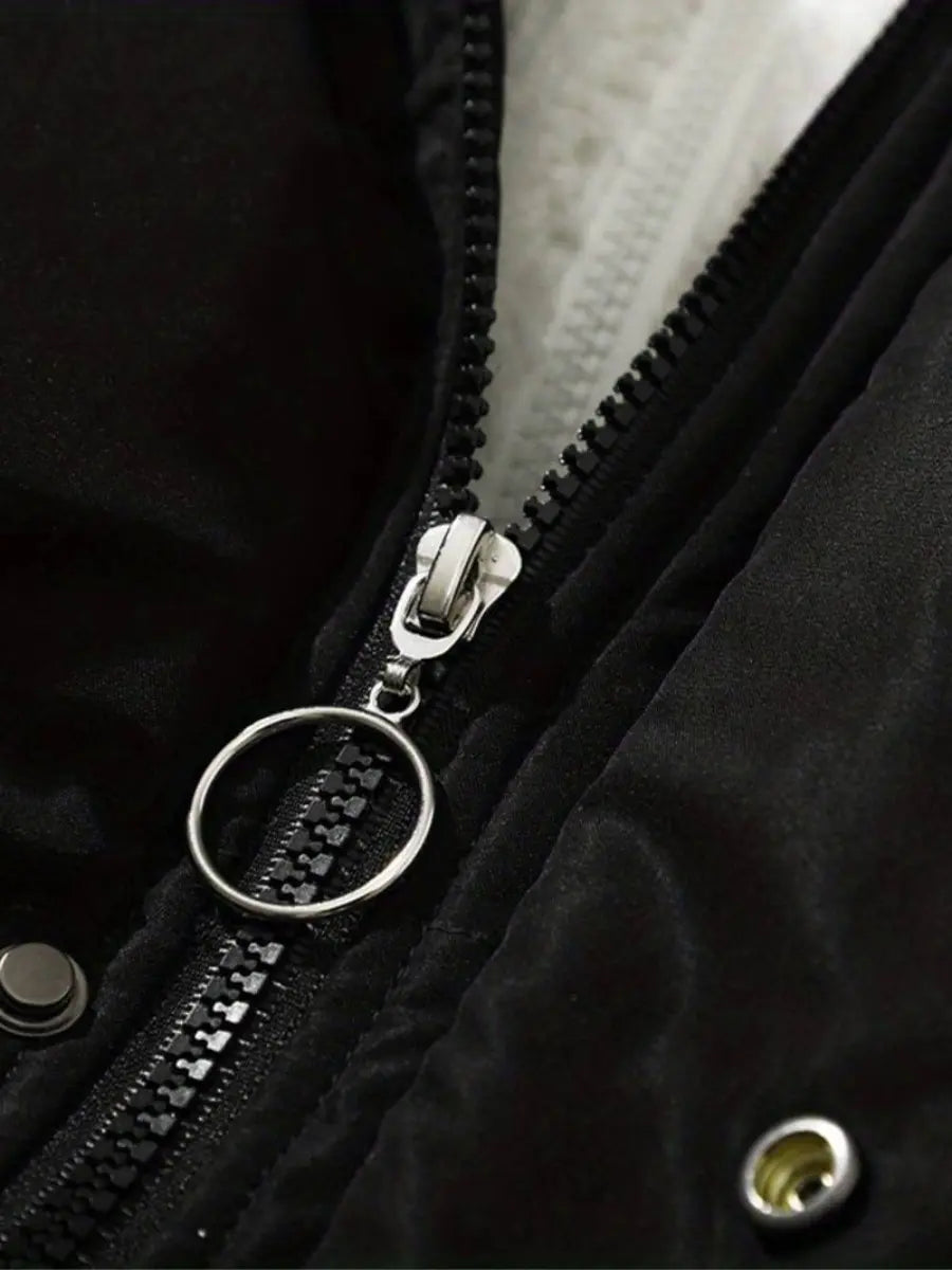 Ladies | Warm Zip-Up Winter Jacket | Comfort & Style | Perfect for Cold Days & Everyday Use