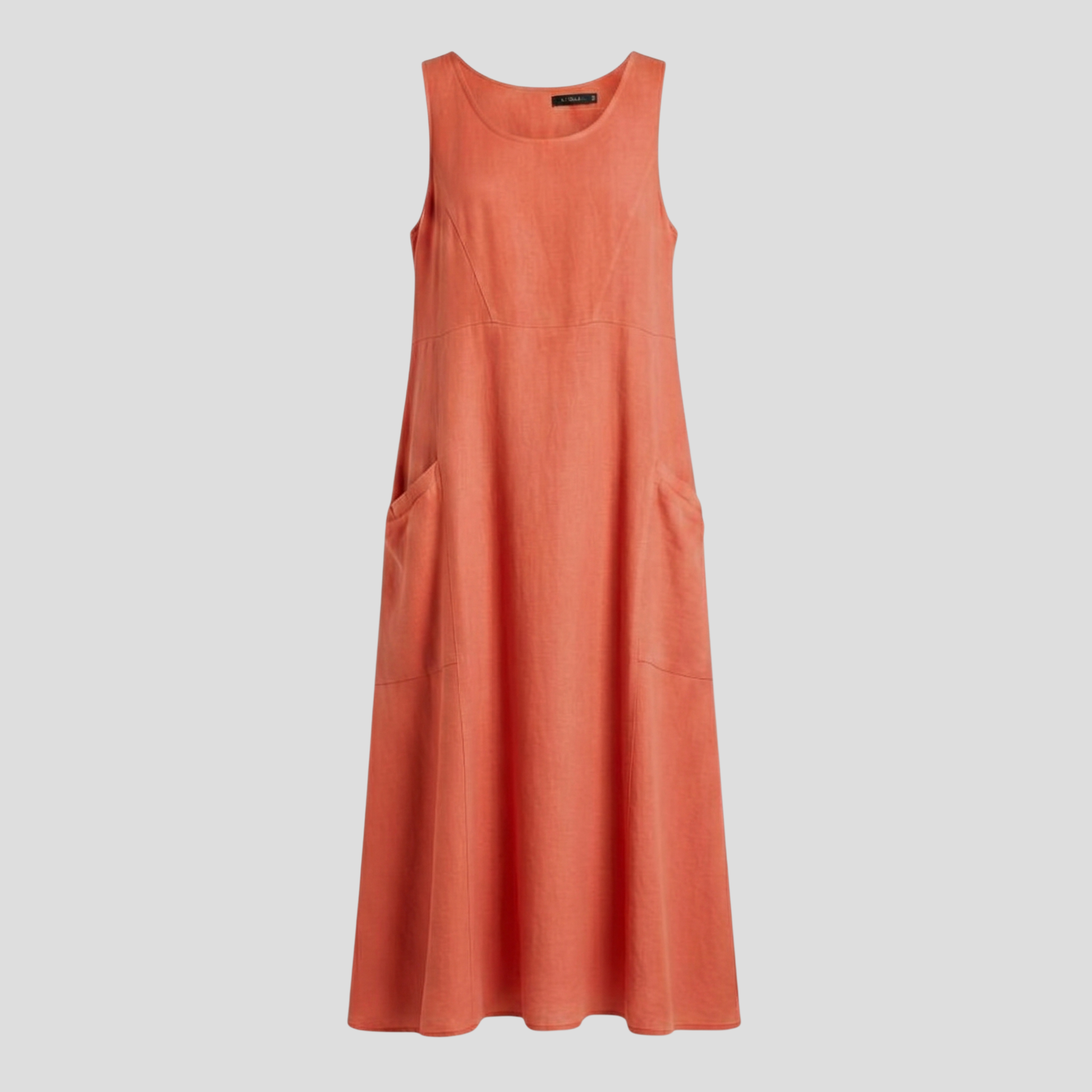 Women Midi Dress | Pocket Detail Form & Relaxed Outline Alignment for Occasion Wear