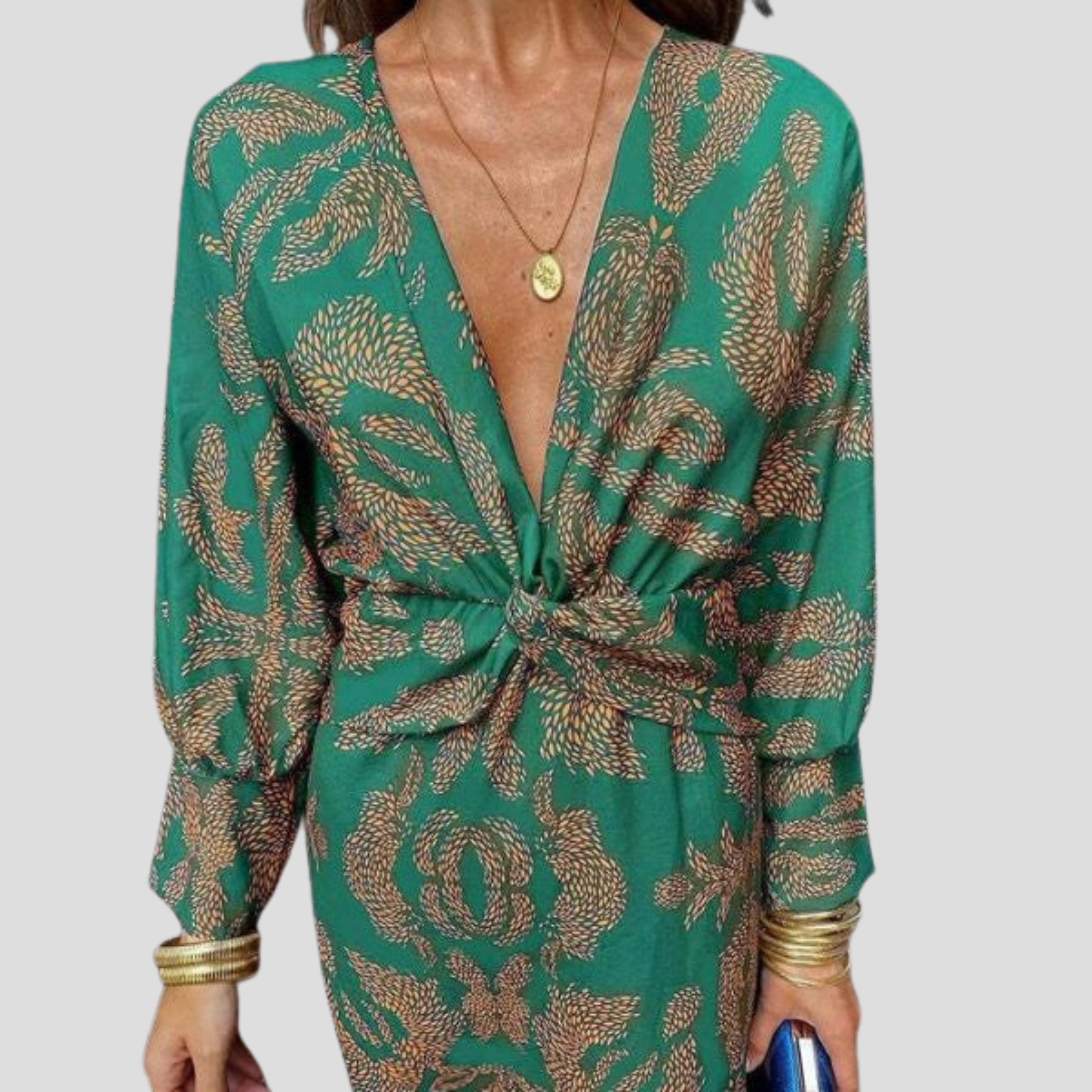 Women Midi Dress | Flowing Silhouette & Defined Waist Alignment for Daily Wear