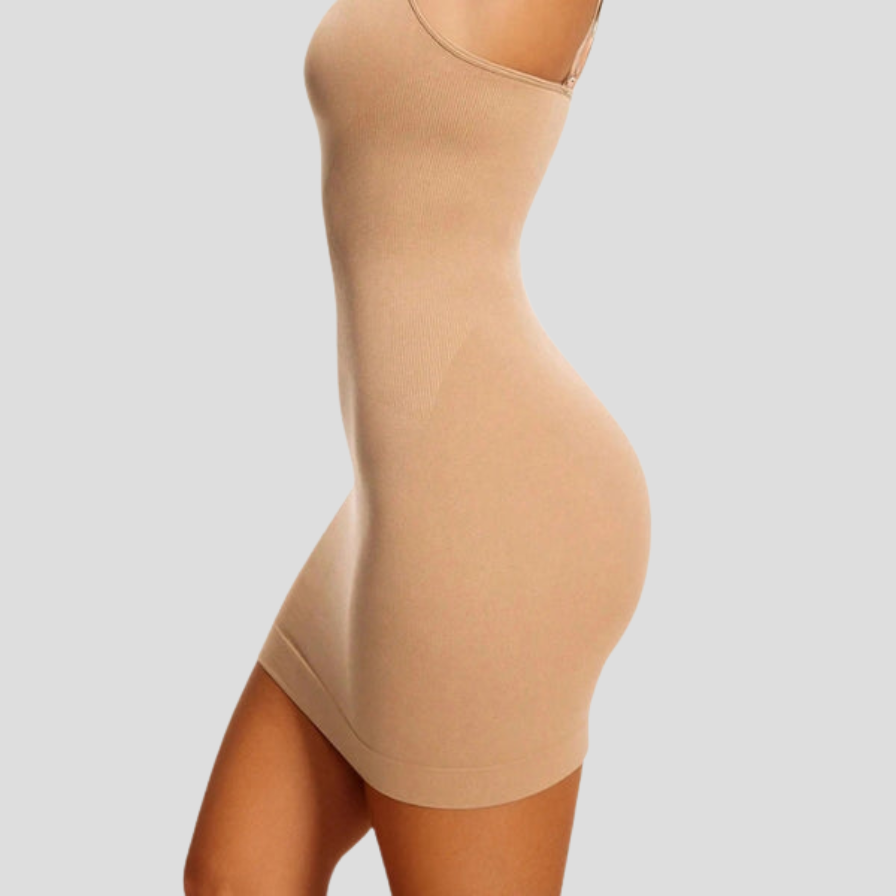 Women Shaping Slip Dress | Seamless Contour Design & Streamlined Silhouette for Layering