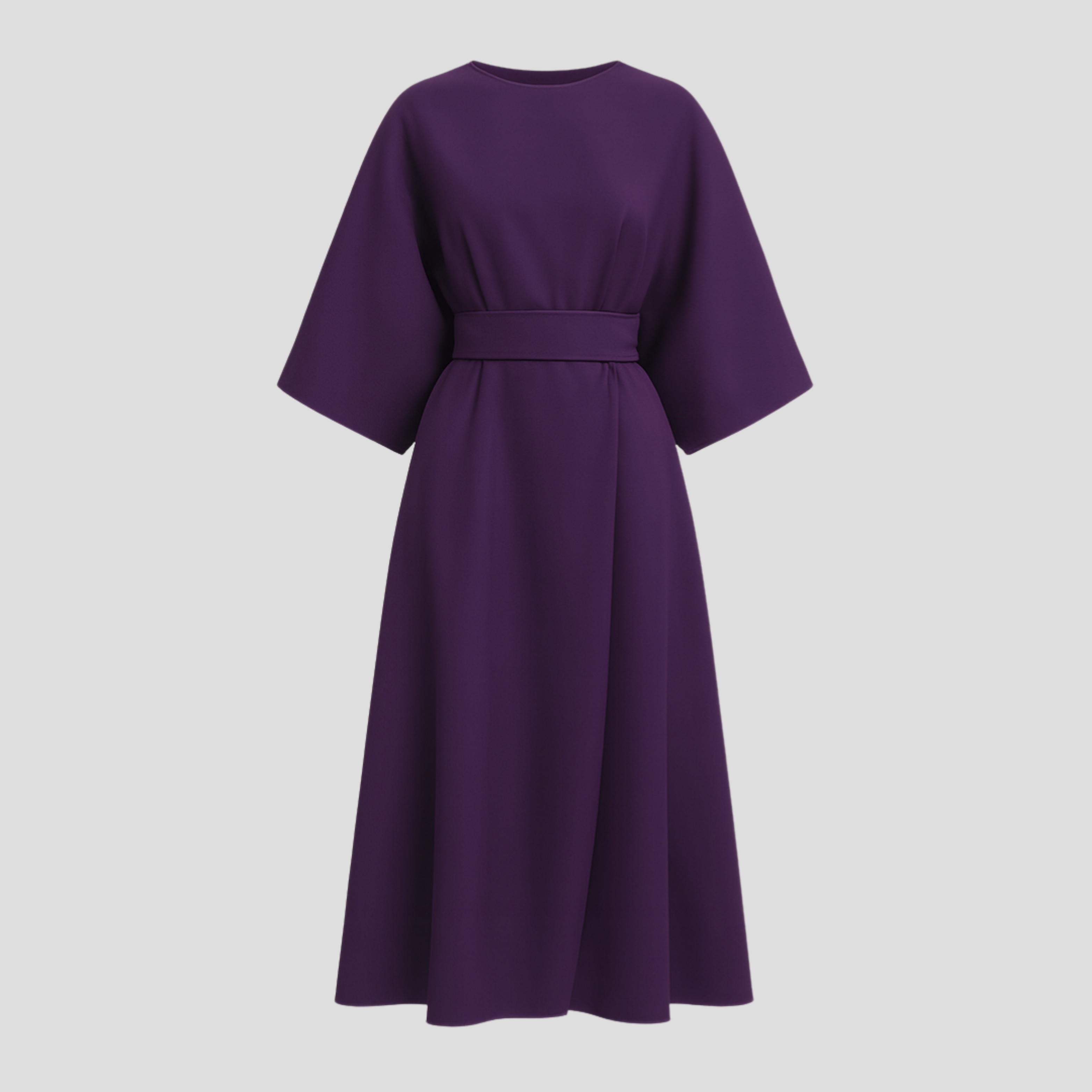 Women Maxi Dress | Belted Waist Structure & Flowing Floor-Length Silhouette for Daily Wear