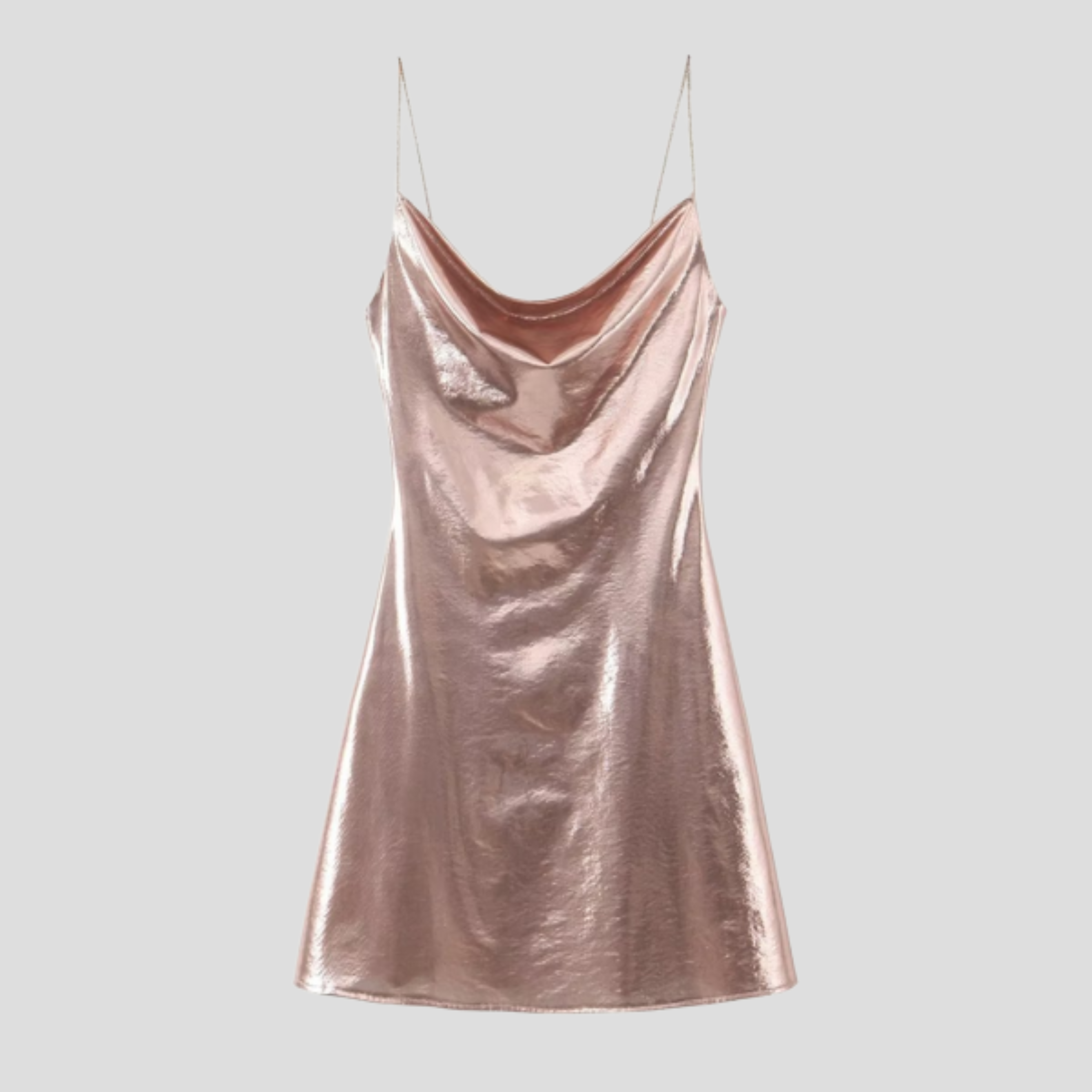 Women Slip Dress | Cowl Neckline Detail & Fluid Silhouette for Evening Wear