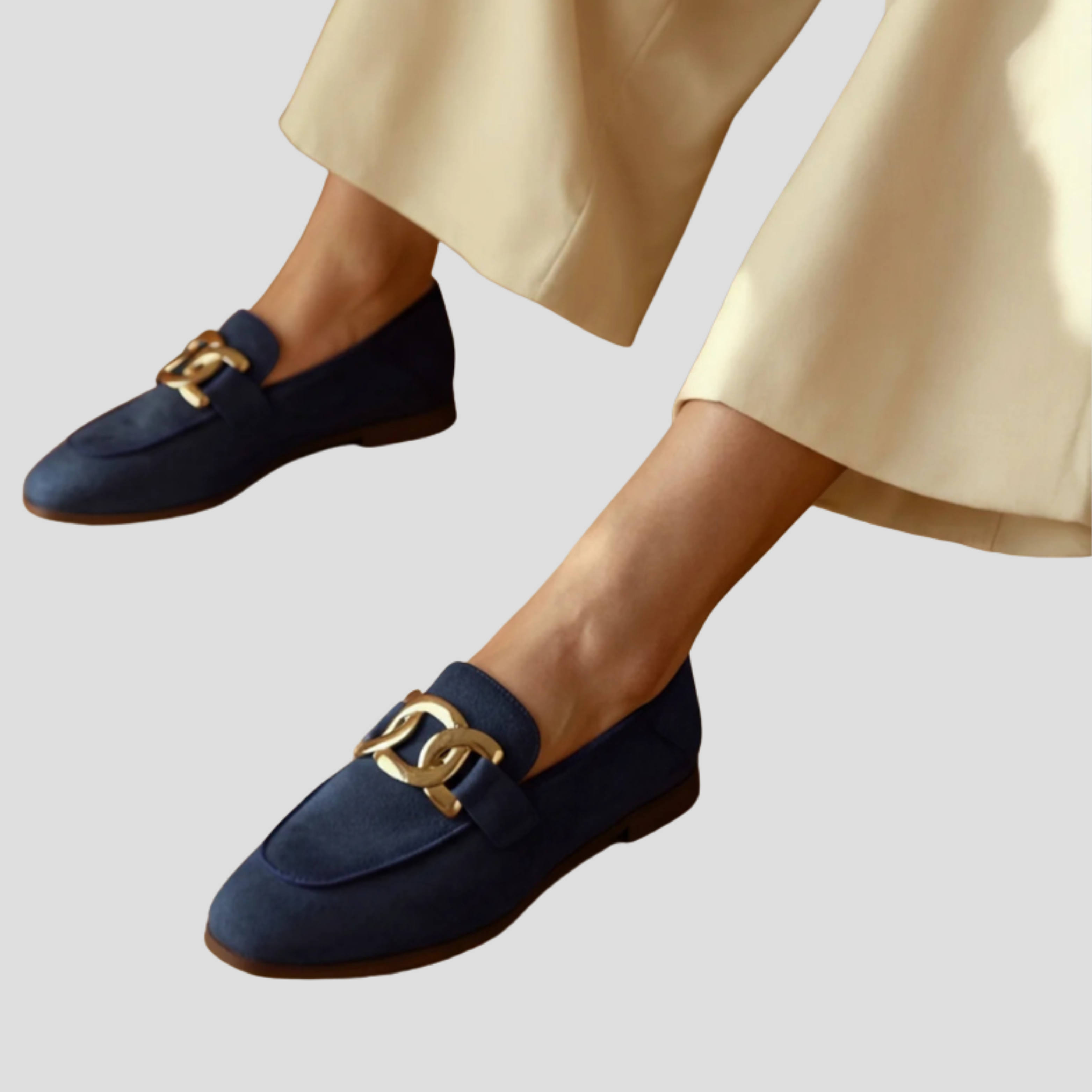 Women Loafers | Chain Detail & Clean Slip-On Silhouette for Daily Wear