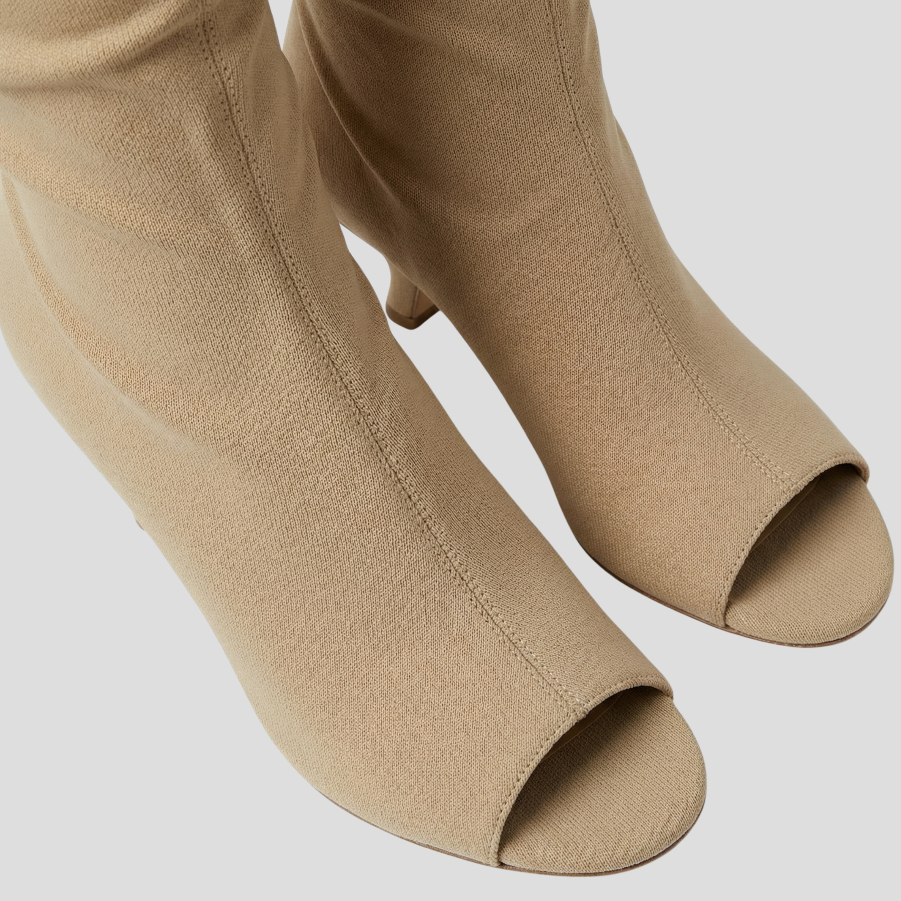 Women Boots | Open Toe Structure & Knee-High Vertical Form for Daily Use