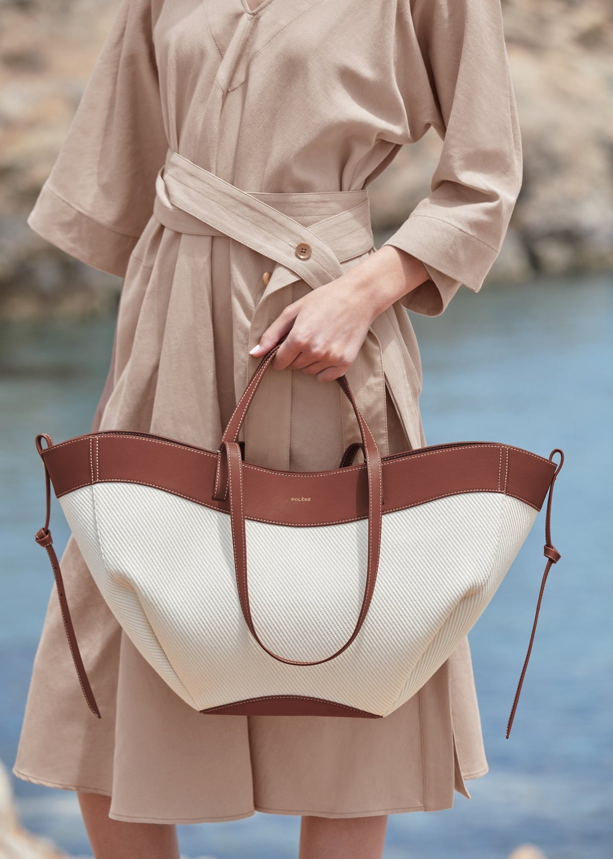 POLÈNE | Cyme - Cognac Canvas